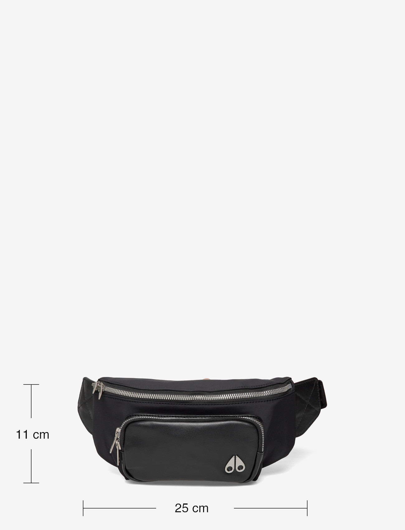Moose Knuckles - LOGO HIP POUCH - taschen - black - 3