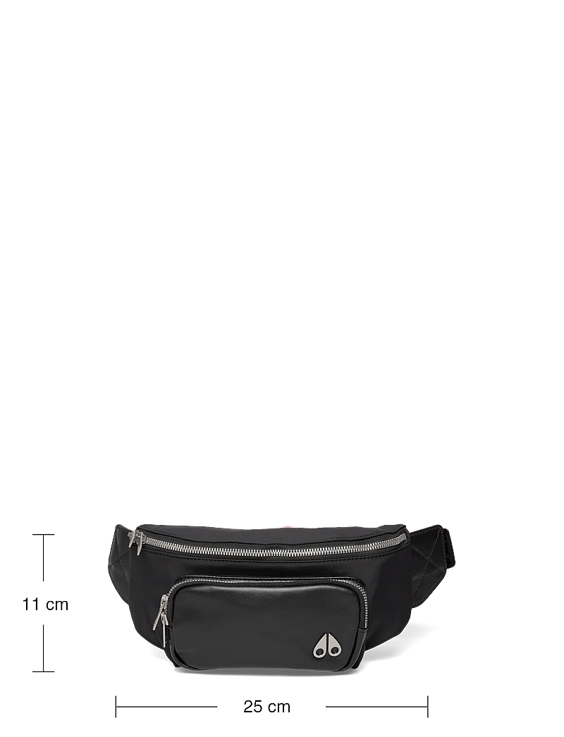Moose Knuckles - LOGO HIP POUCH - taschen - black - 3