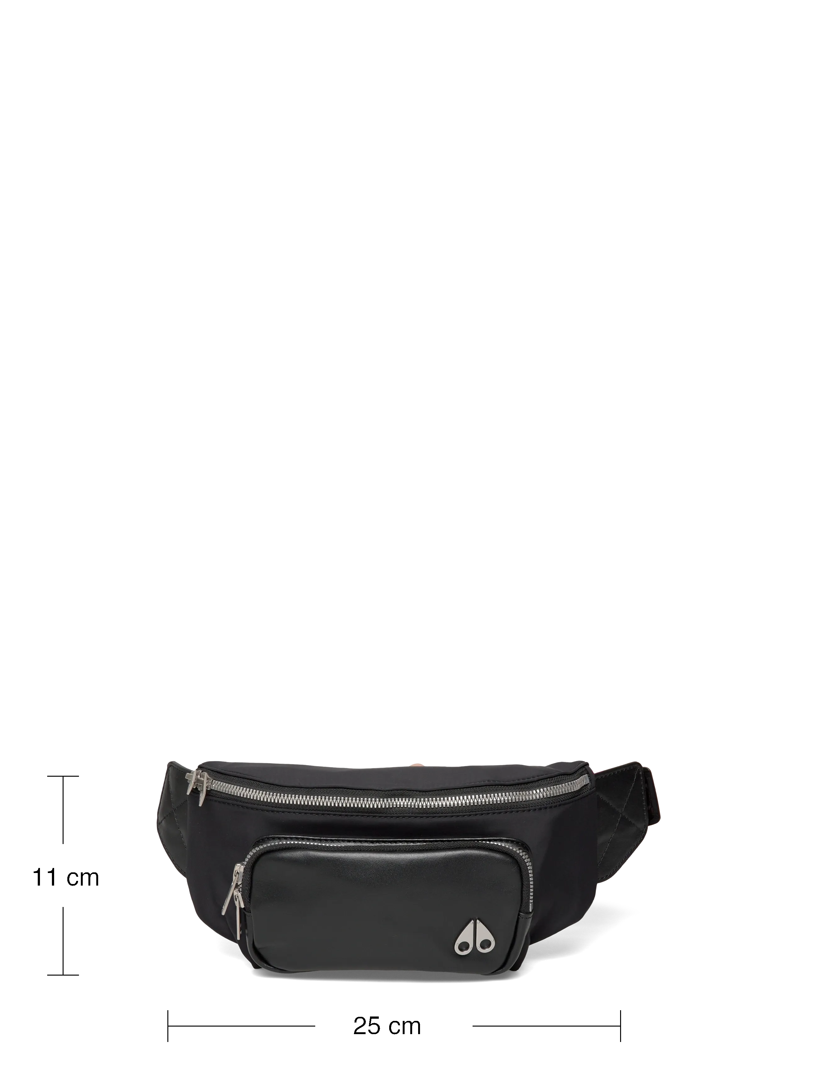 Moose Knuckles - LOGO HIP POUCH - black - 3