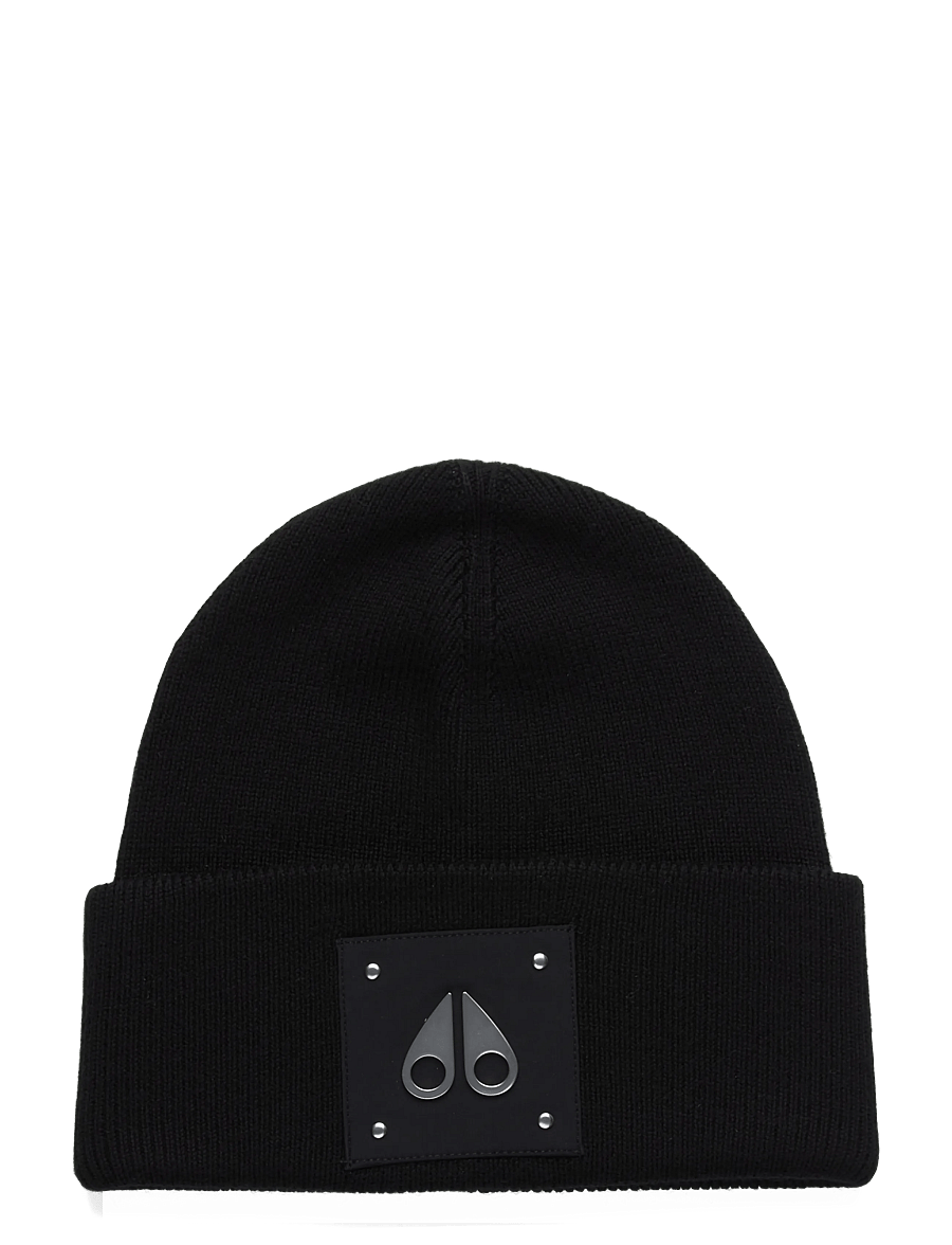 Moose Knuckles - LOGO ICON BEANIE - pipot - black - 0