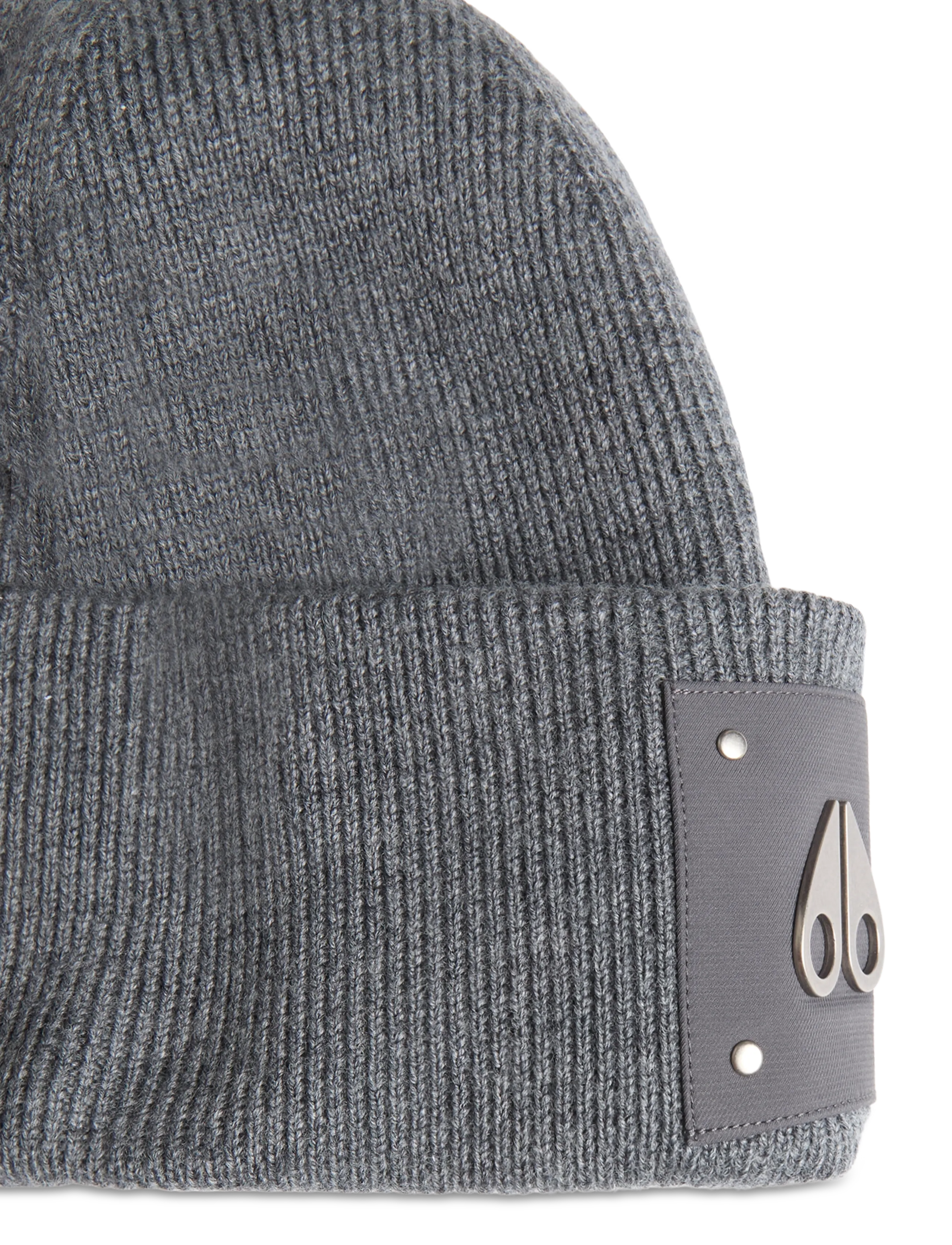 Moose Knuckles - LOGO ICON BEANIE - mützen - cement - 2