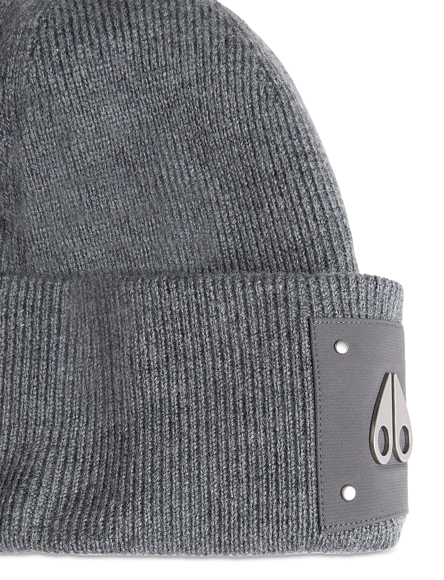 Moose Knuckles - LOGO ICON BEANIE - mützen - cement - 2