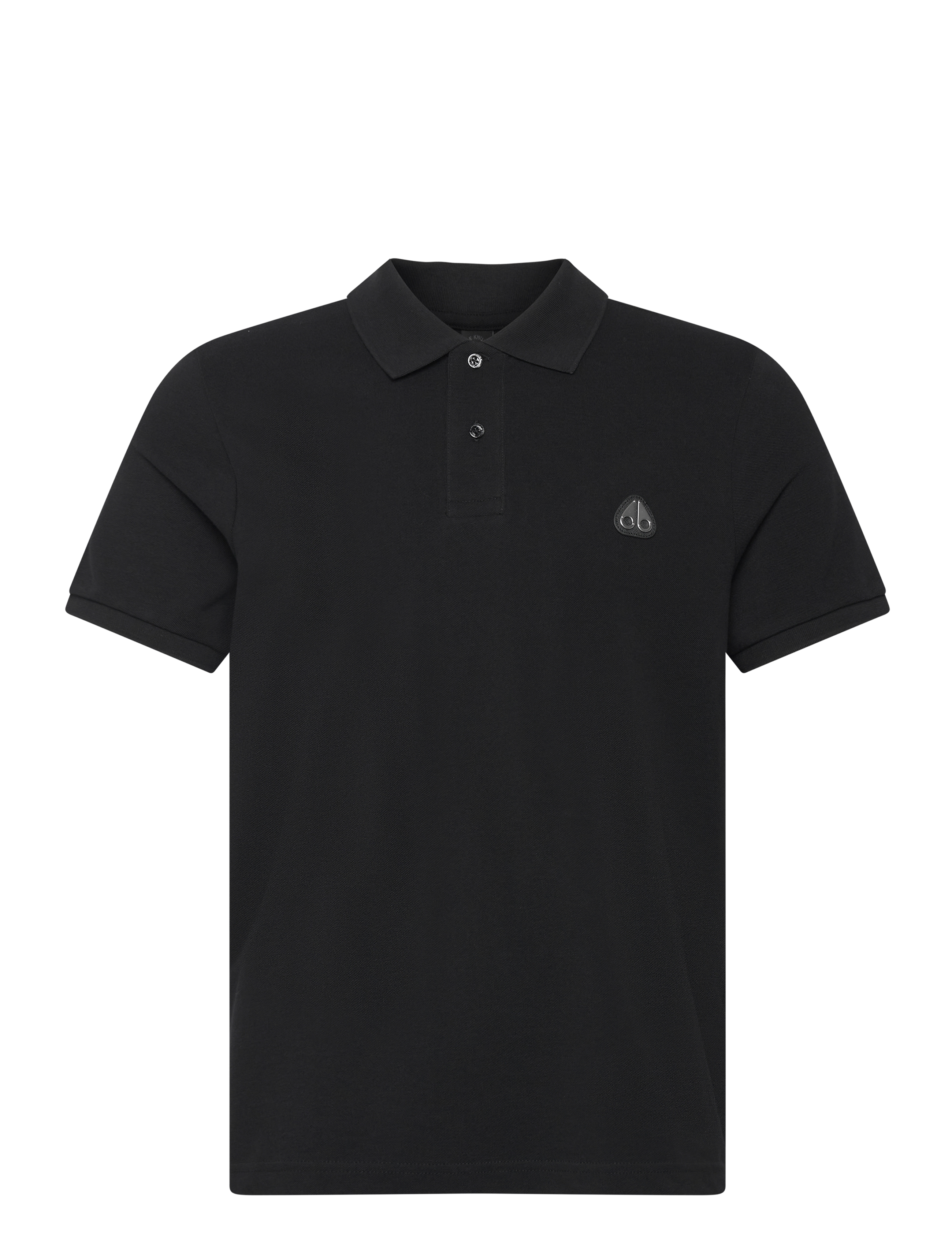 Moose Knuckles EVERETT POLO - Pikéer - BLACK / black