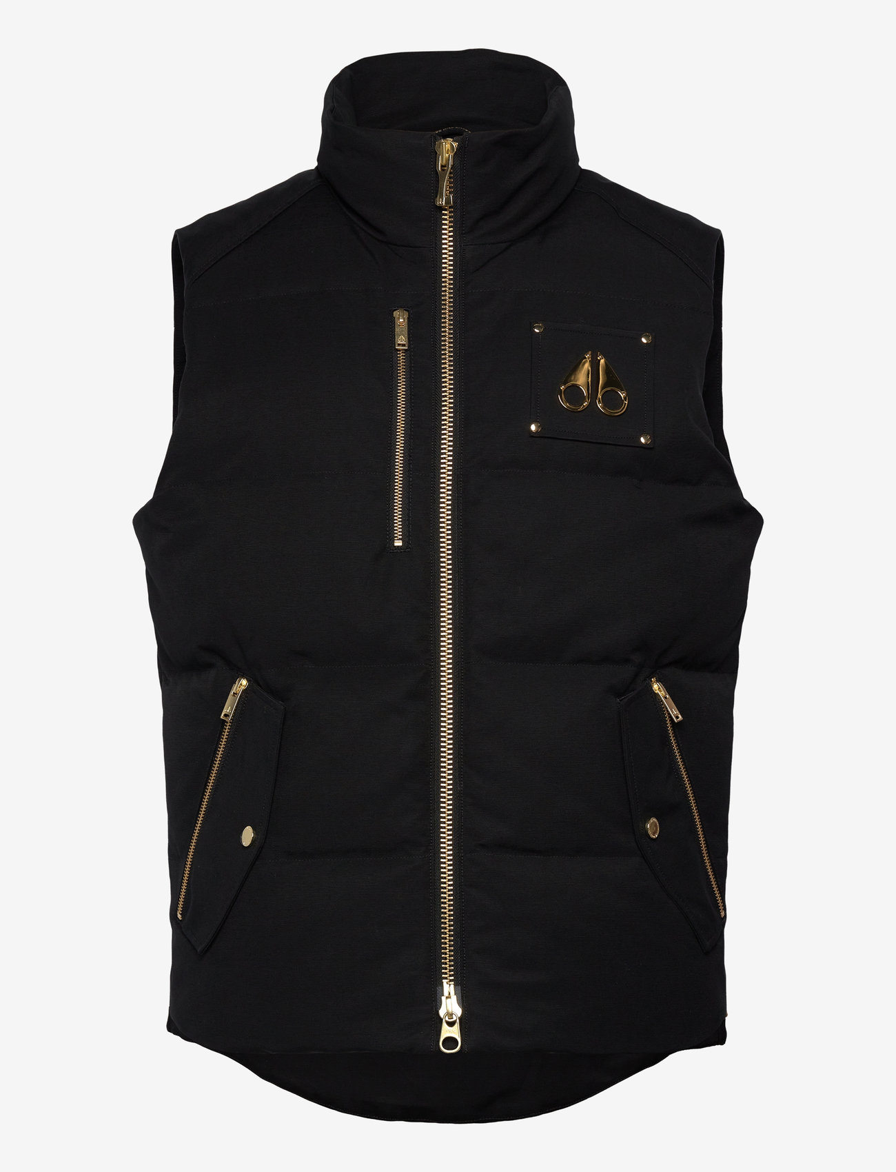 Moose Knuckles - WESTMOUNT VEST GOLD - västar - black - 0