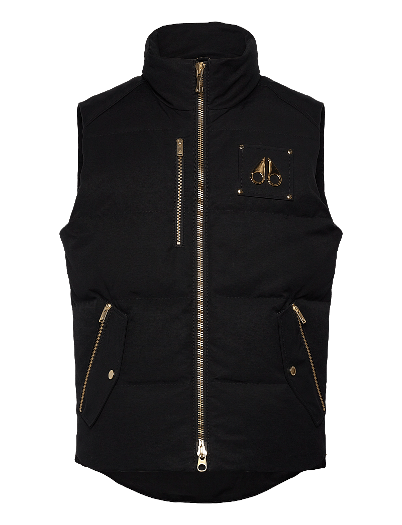 Moose Knuckles - WESTMOUNT VEST GOLD - västar - black - 0