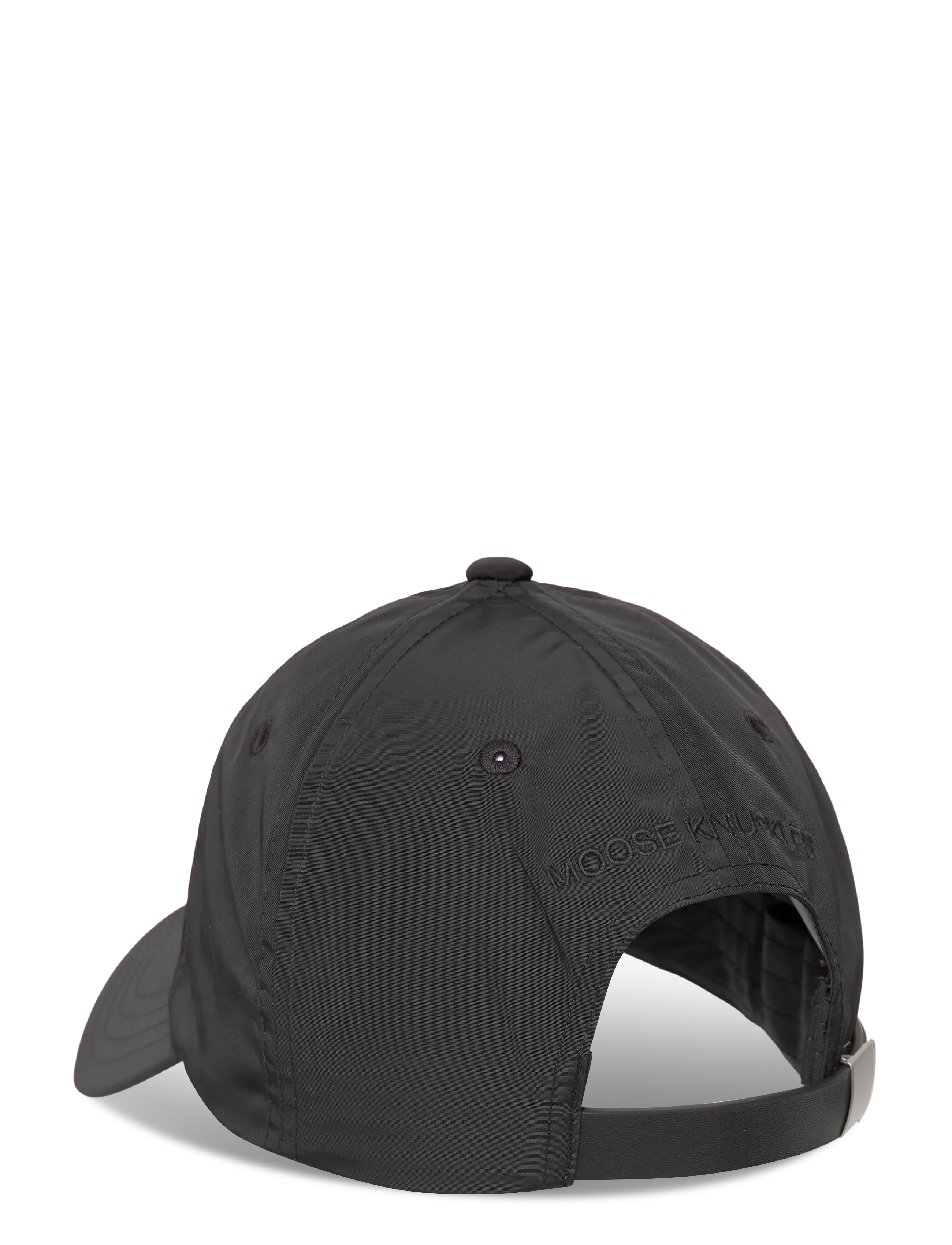Moose Knuckles - CRESCENT LOGO CAP - mössor & kepsar - black - 1