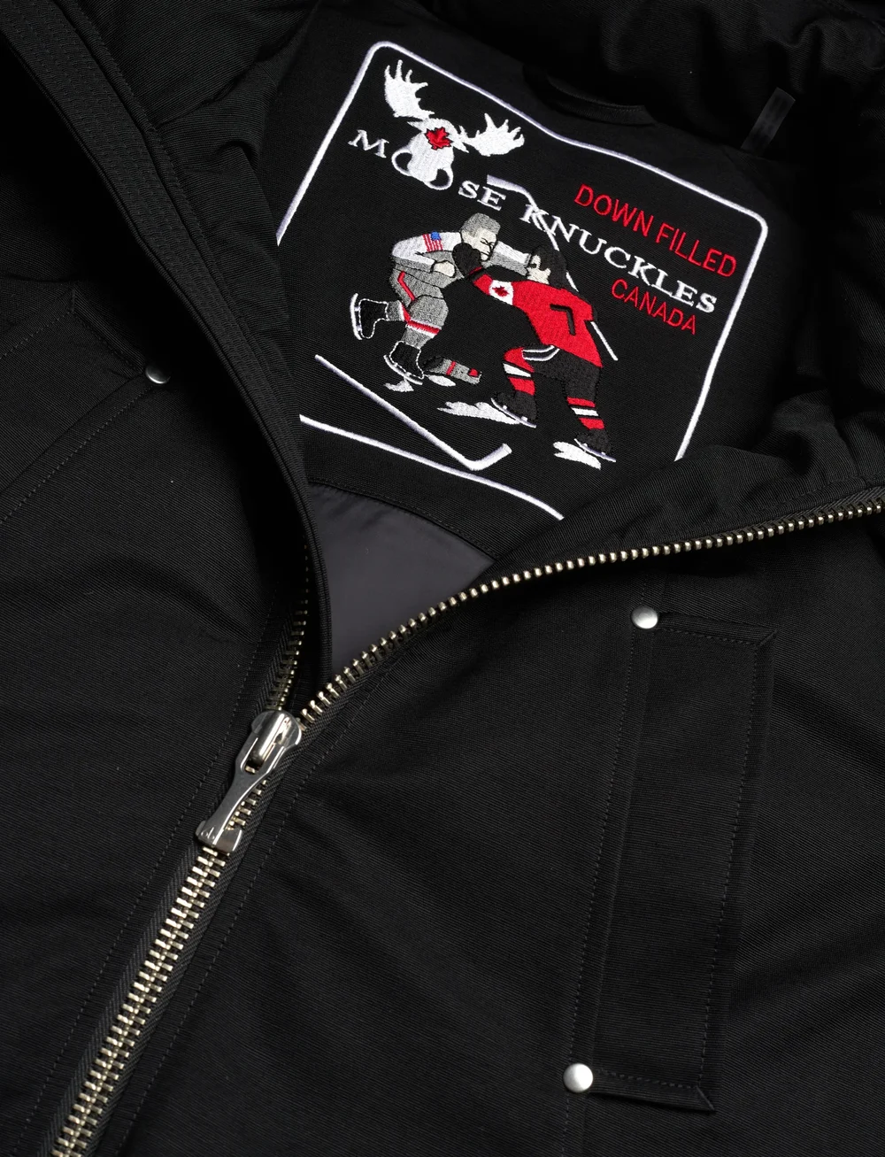 Moose Knuckles - ORIGINAL BALLISTIC BOMBER - lendurijakid - blk w/blk sh - 3