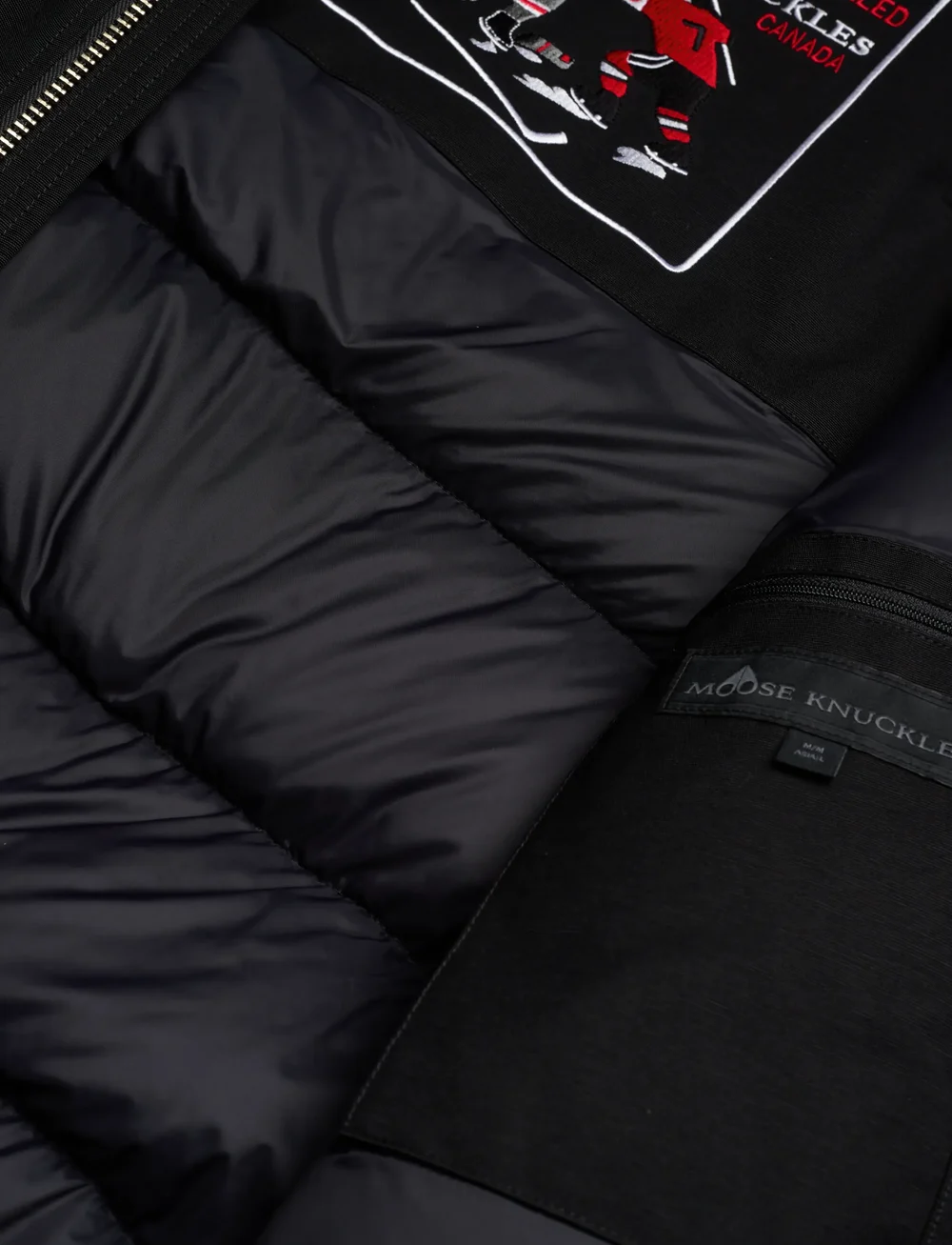 Moose Knuckles - ORIGINAL BALLISTIC BOMBER - lendurijakid - blk w/blk sh - 5
