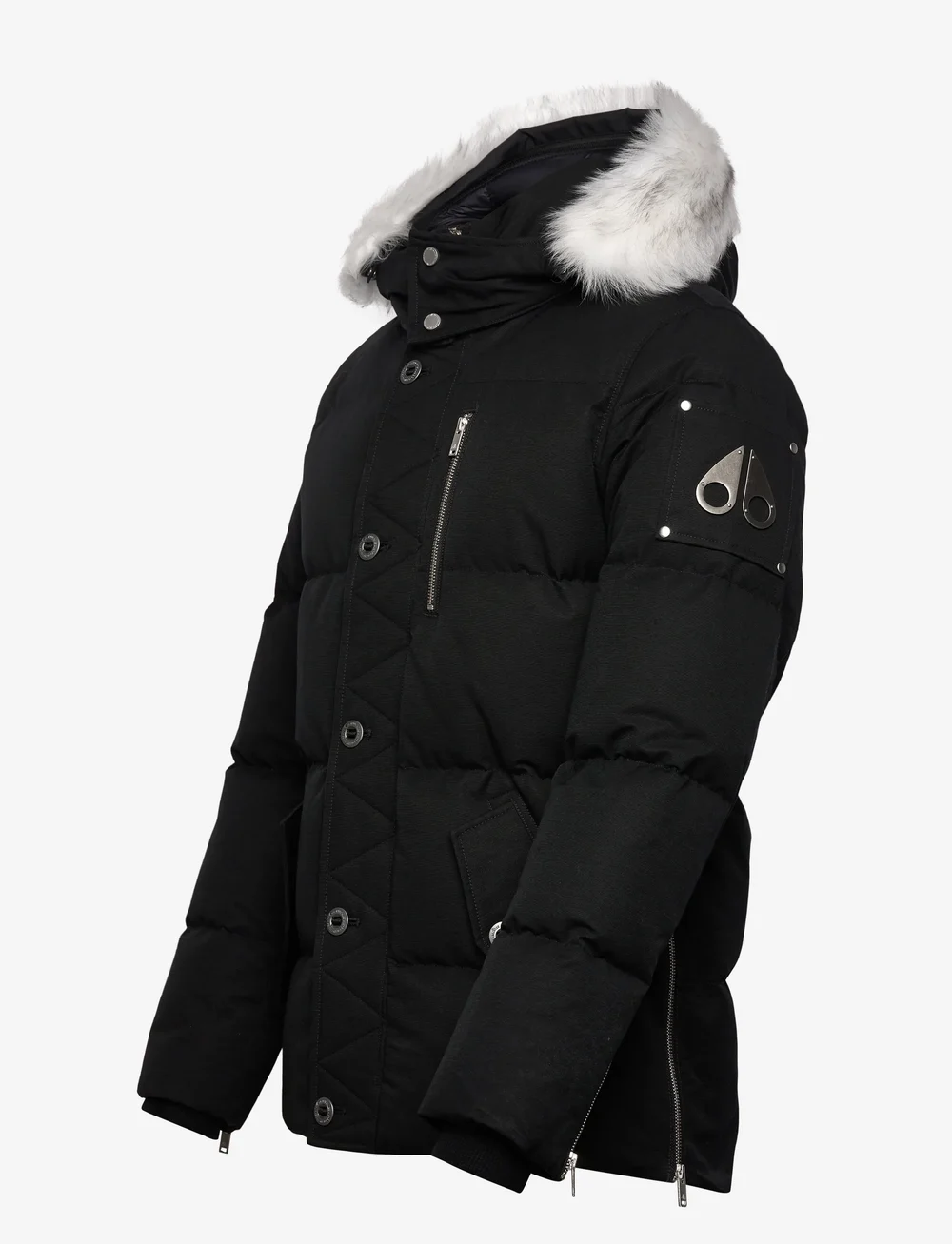 Moose Knuckles - ORIGINAL 3Q JACKET - fodrade jackor - blk w/nat sh - 2