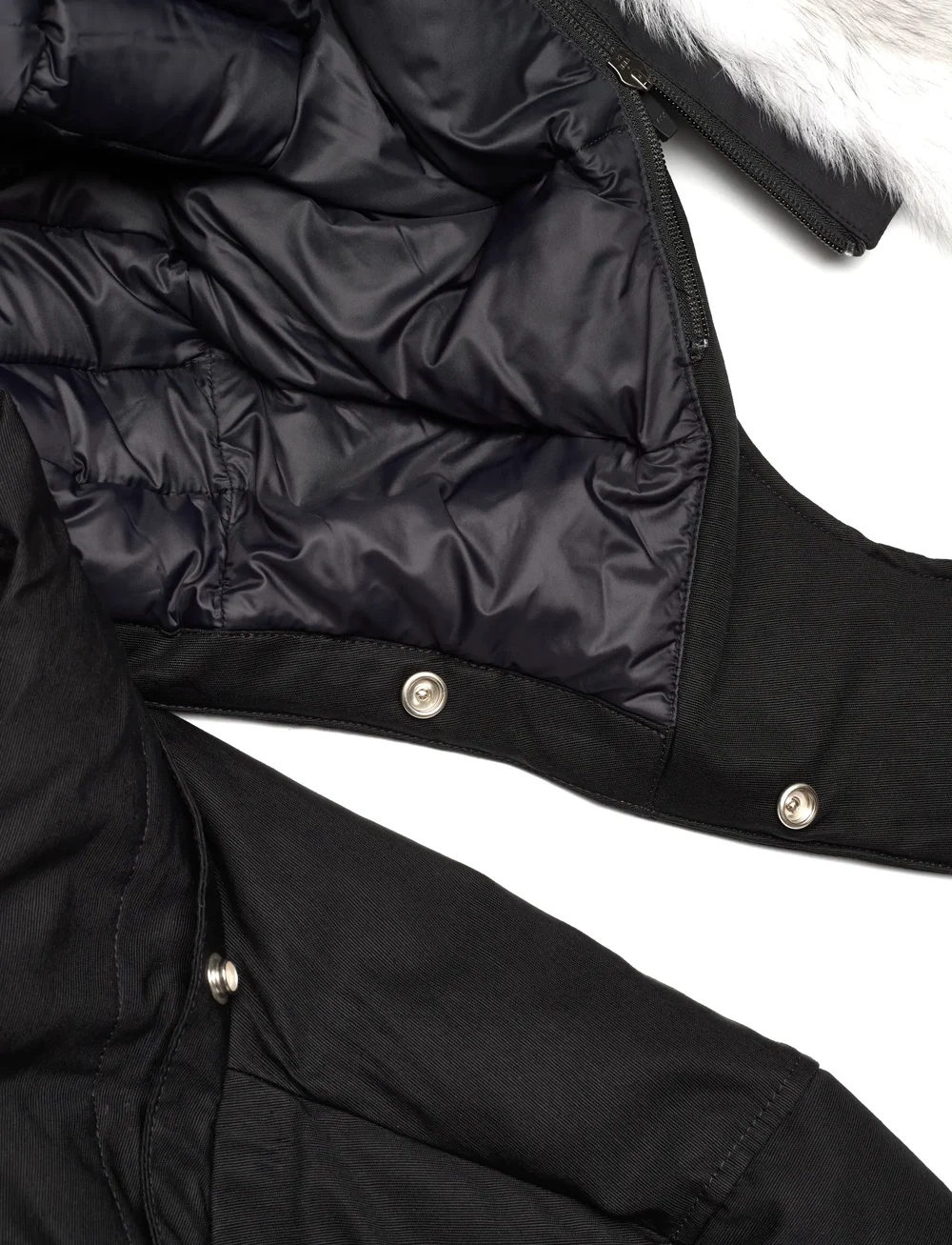 Moose Knuckles - ORIGINAL 3Q JACKET - fodrade jackor - blk w/nat sh - 5