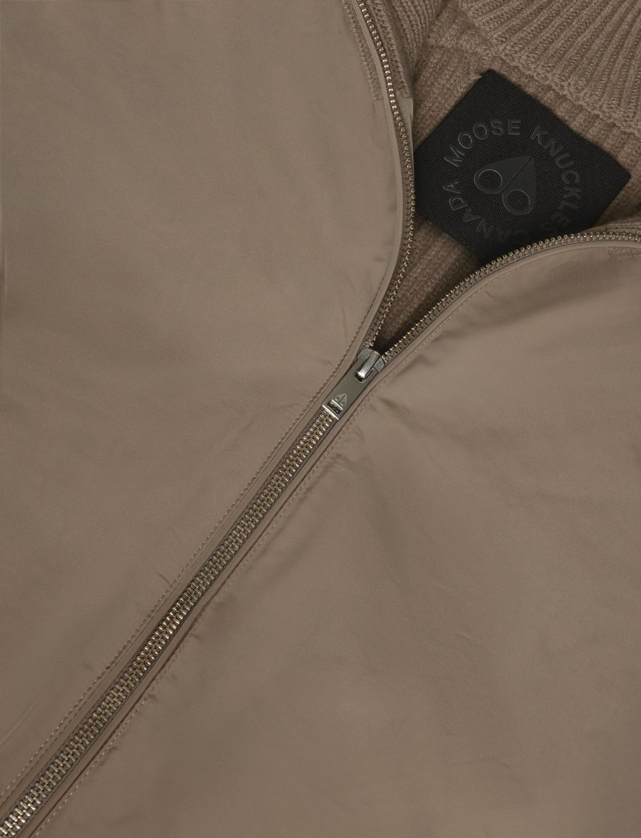 Moose Knuckles - MAGNUS KNIT HYBRID - ashen - 2