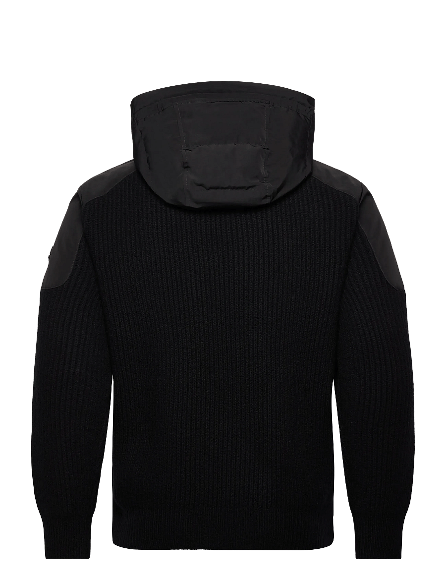 Moose Knuckles - GLENVALE KNIT HYBRID - daunenjacken - black - 1