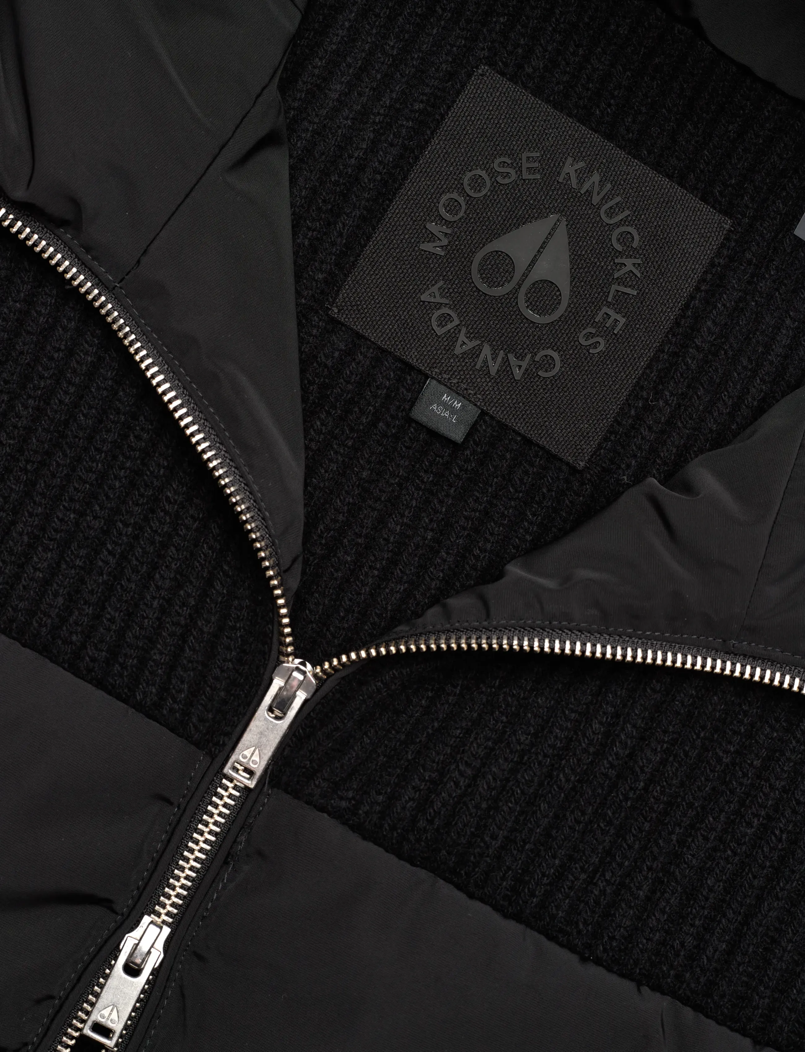 Moose Knuckles - GLENVALE KNIT HYBRID - daunenjacken - black - 2