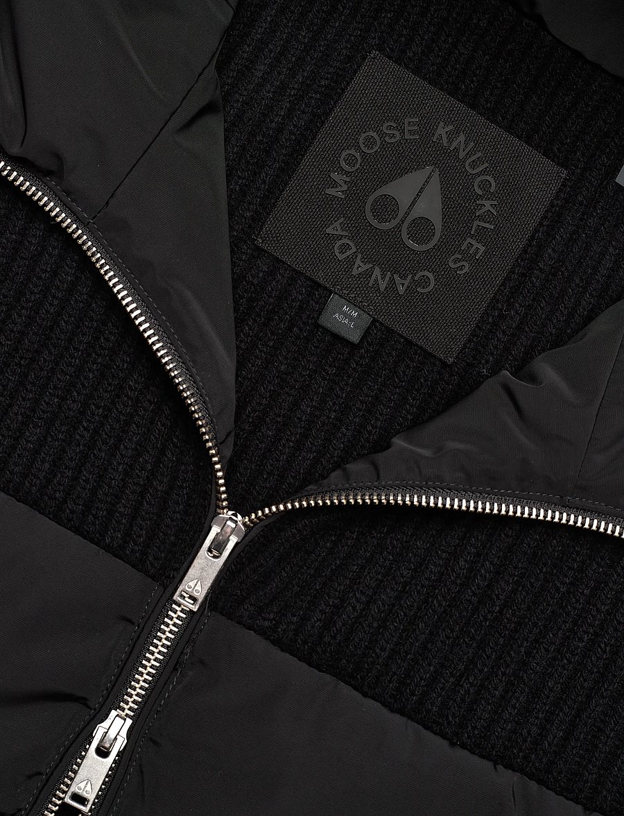 Moose Knuckles - GLENVALE KNIT HYBRID - daunenjacken - black - 2