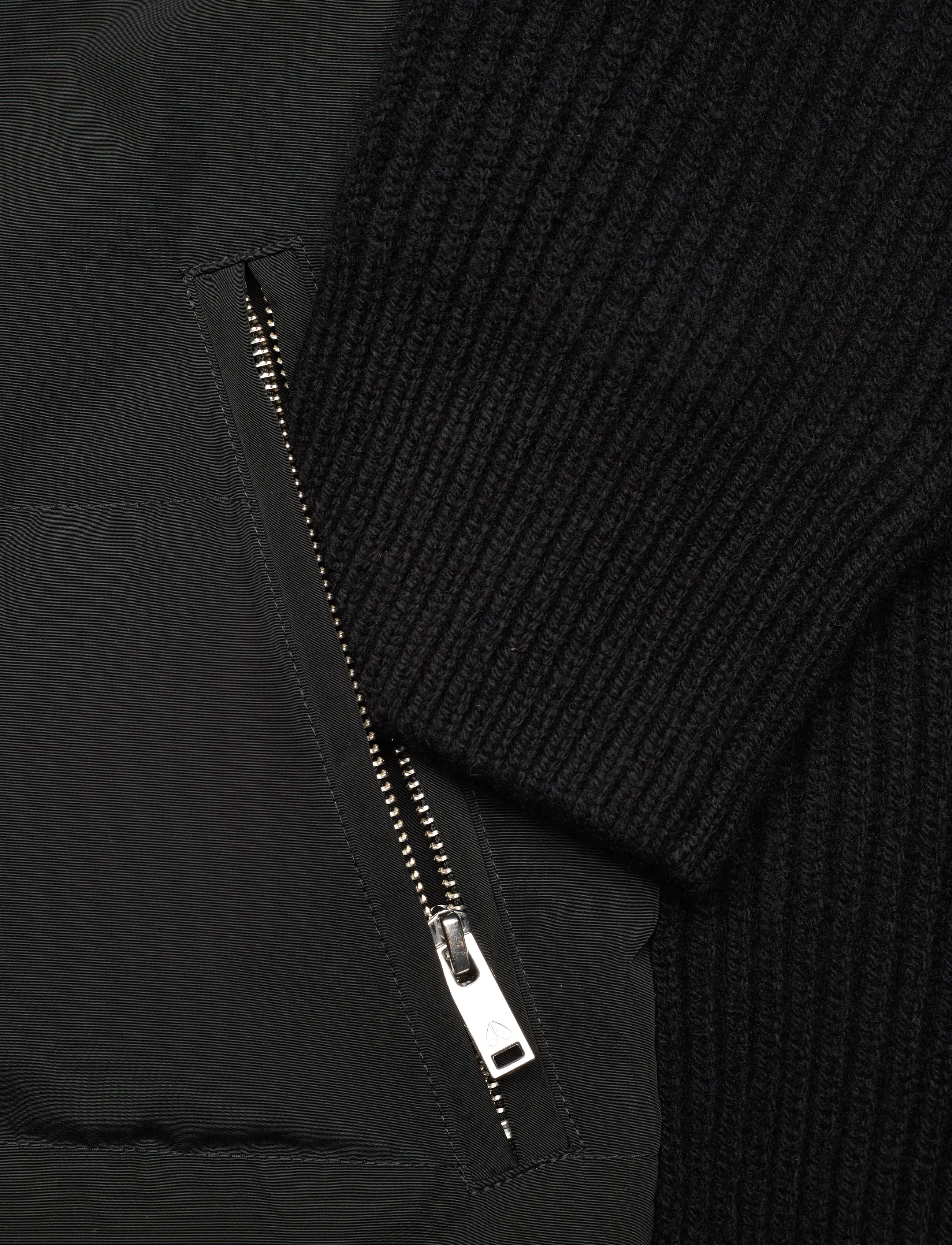 Moose Knuckles - GLENVALE KNIT HYBRID - daunenjacken - black - 3