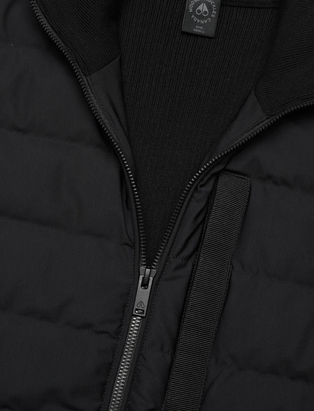 Moose Knuckles - KAMET HYBRID JACKET - hybrid-jacken - black/black - 2