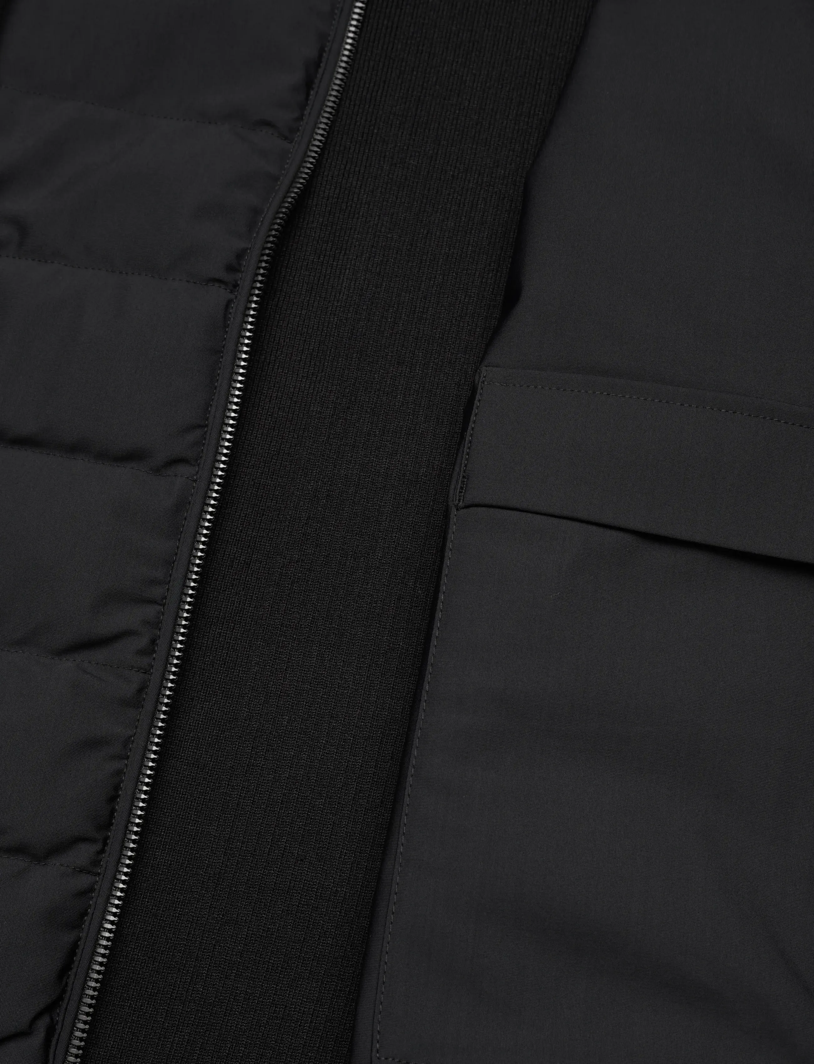 Moose Knuckles - KAMET HYBRID JACKET - black/black - 4