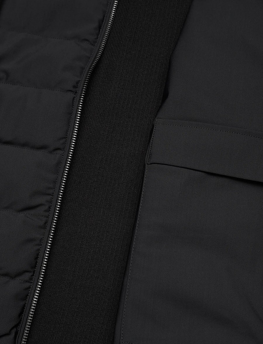 Moose Knuckles - KAMET HYBRID JACKET - black/black - 4