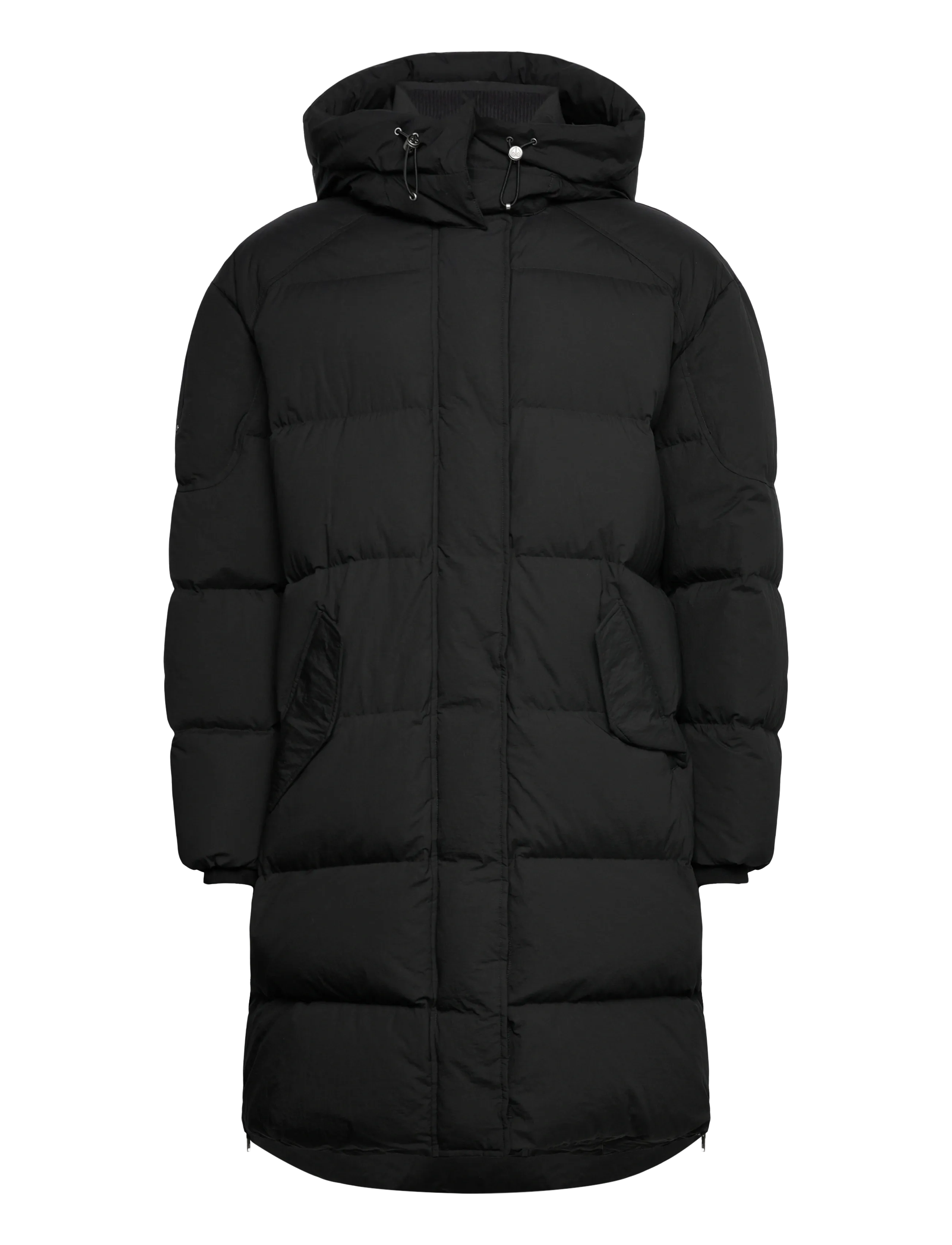 Moose Knuckles EVEREST LONG PUFFER - Parkas - BLACK / black