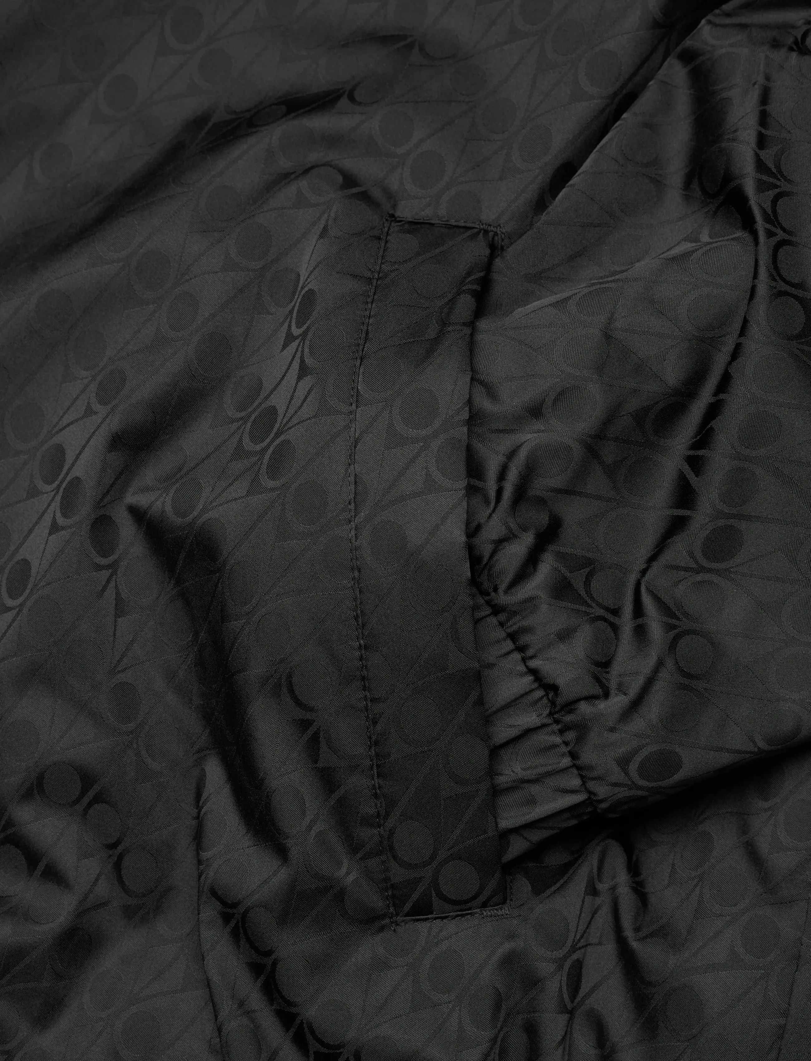 Moose Knuckles - BORDEN MONOGRAM REVERSIBLE BUNNY - frühlingsjacken - black/blk mono - 4