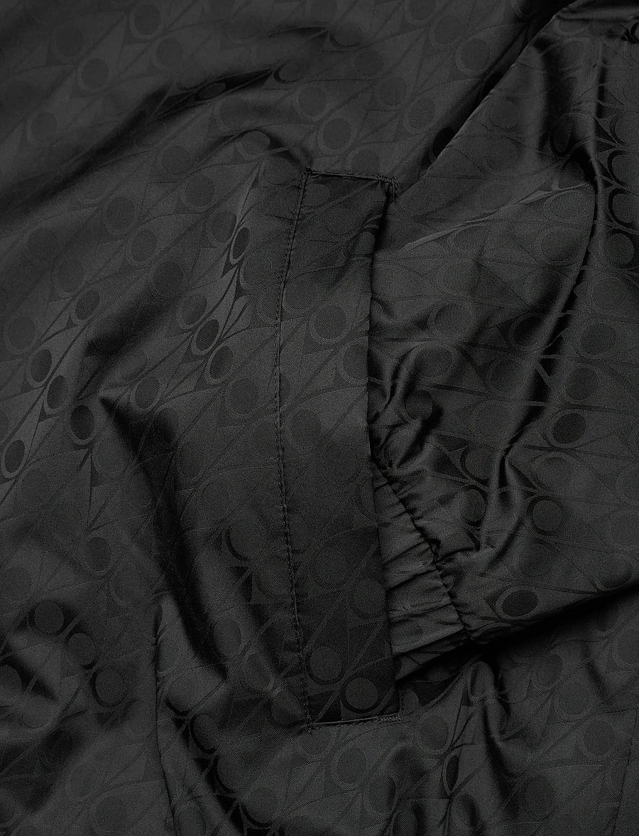 Moose Knuckles - BORDEN MONOGRAM REVERSIBLE BUNNY - höstjackor - black/blk mono - 4