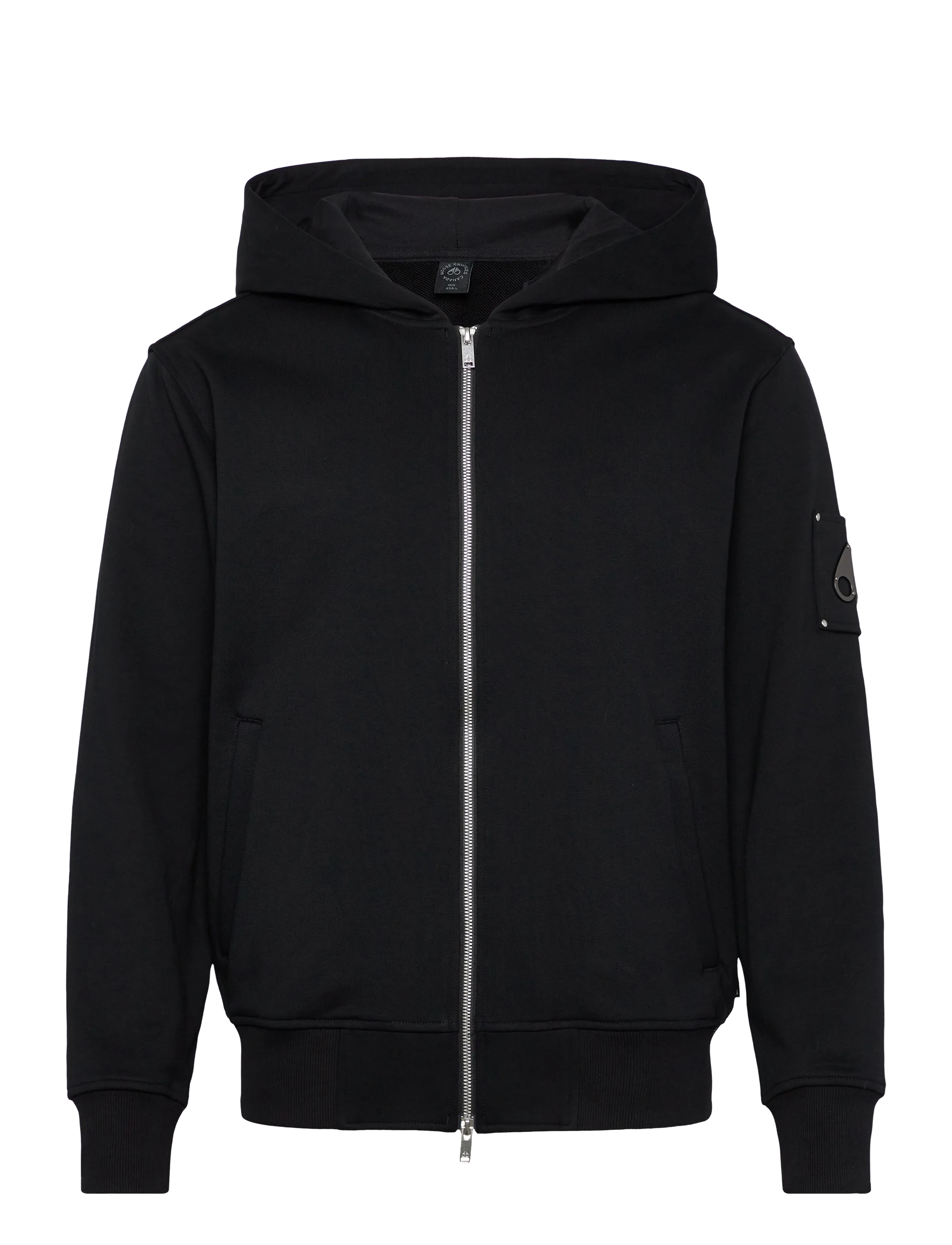 Moose Knuckles Hartsfield Zip Up, S, Jackets, Schwarz - Light Männerswear