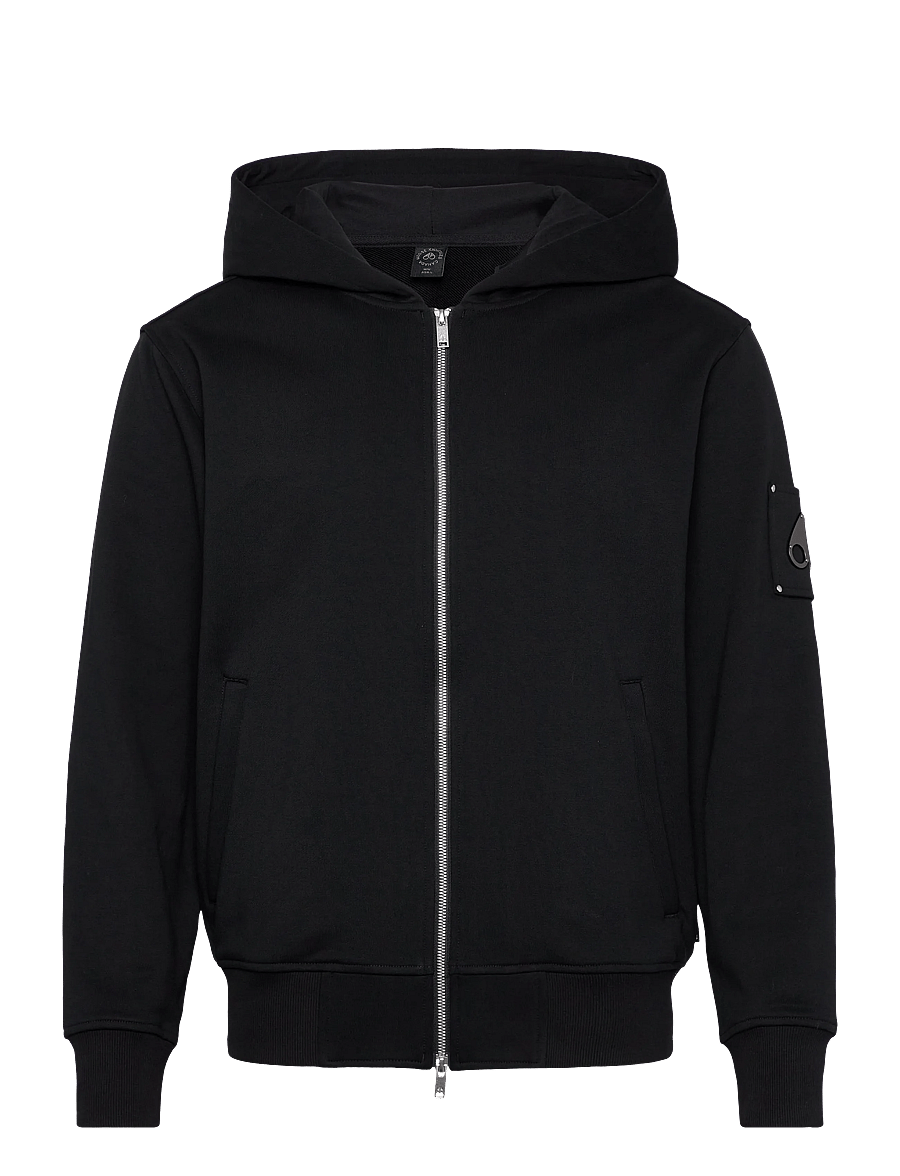 Moose Knuckles - HARTSFIELD ZIP UP - rudeninės striukės - black - 0