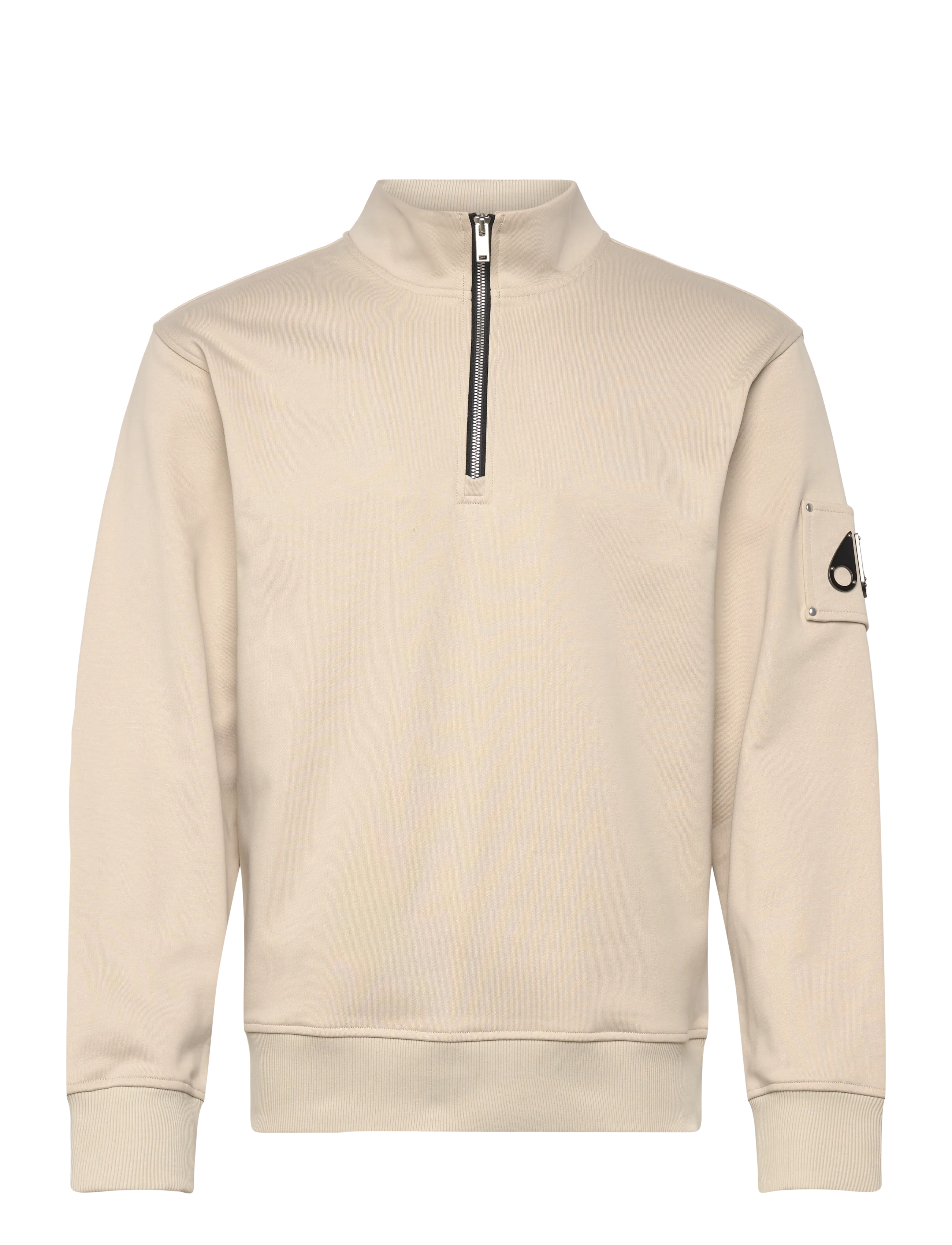 Moose Knuckles HARTSFIELD 1/4 ZIP - Moose Knuckles - ALABASTER / cream