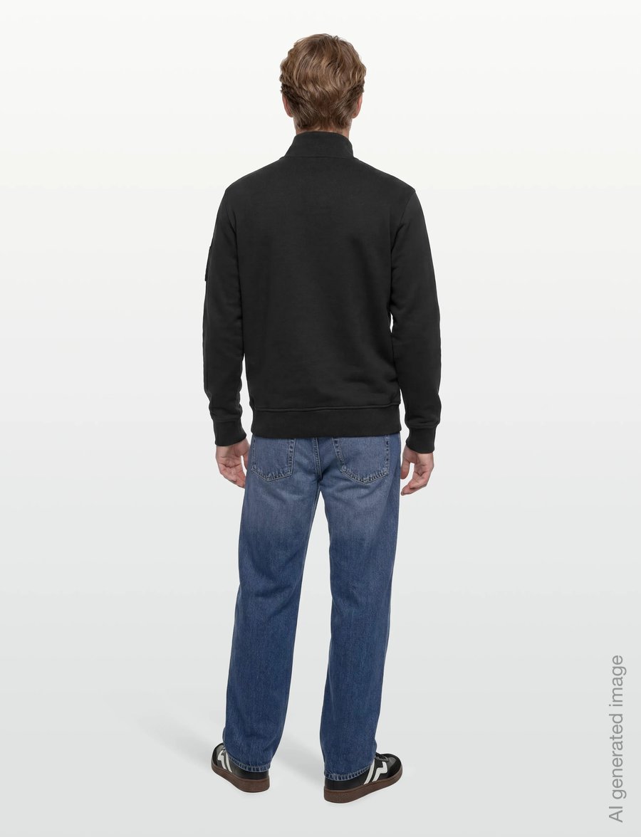 Moose Knuckles - HARTSFIELD 1/4 ZIP - sweats - black - 4