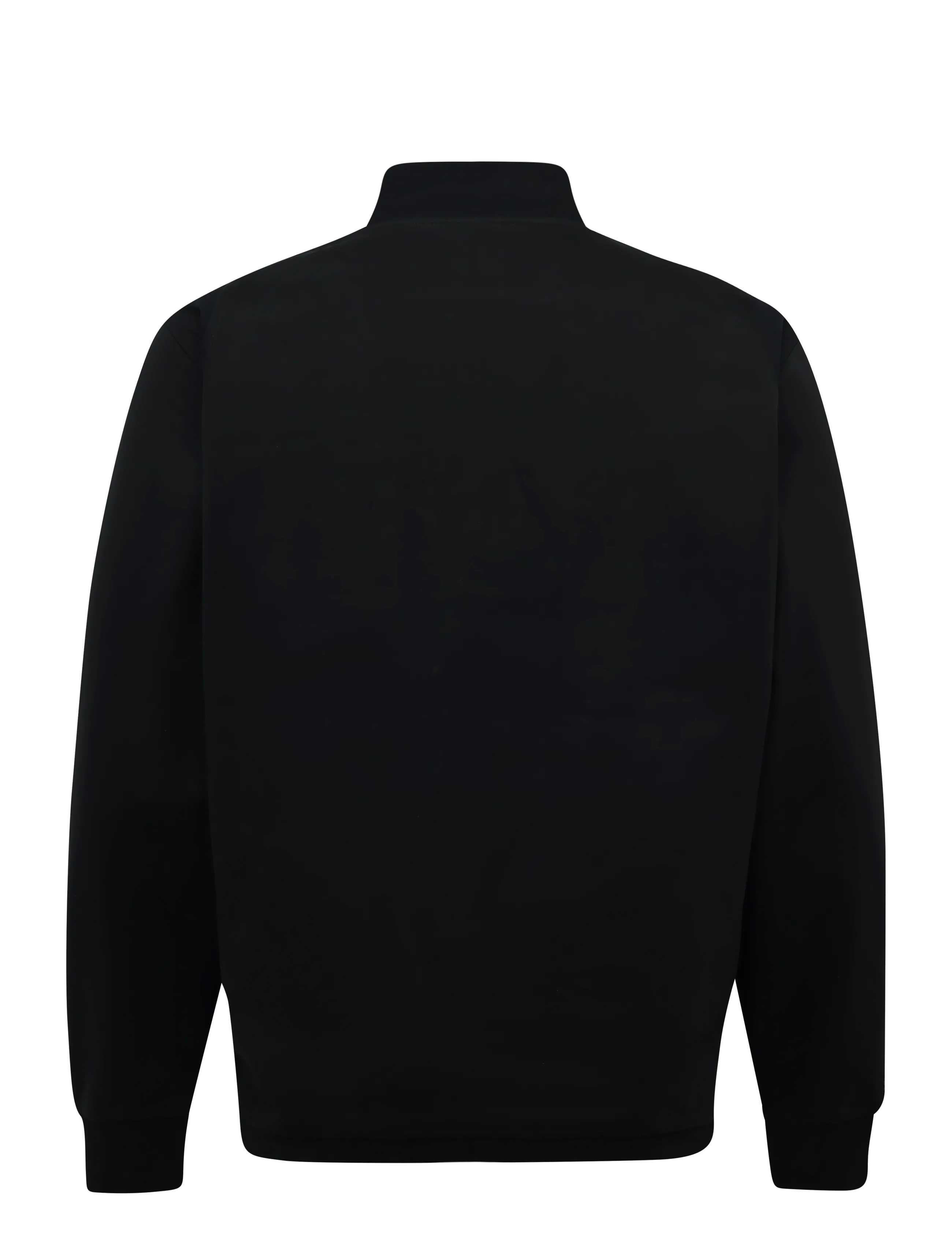 Moose Knuckles - DALON 1/4 ZIP - poolpika lukuga džemprid - black - 1