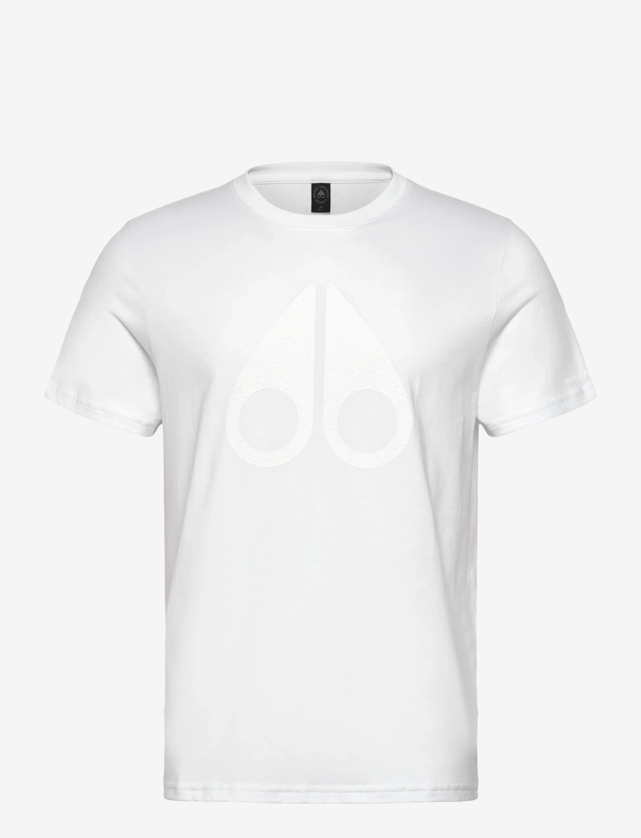 Moose Knuckles - CHAMBLEE LEAF TEE - lühikeste varrukatega t-särgid - white - 0