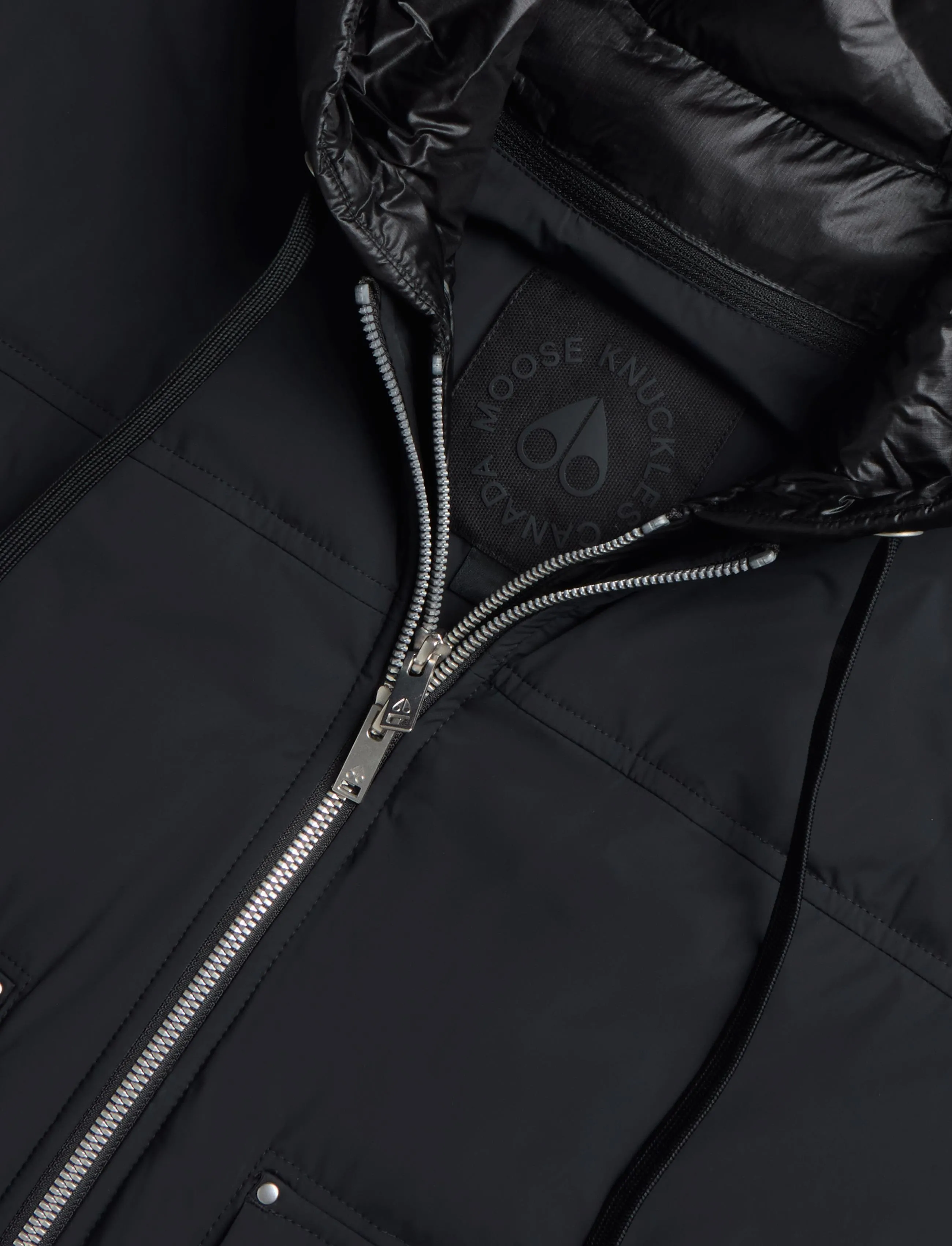 Moose Knuckles - BRIXTON VEST - rõivad - black - 2