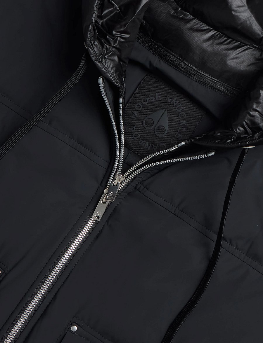 Moose Knuckles - BRIXTON VEST - rõivad - black - 2