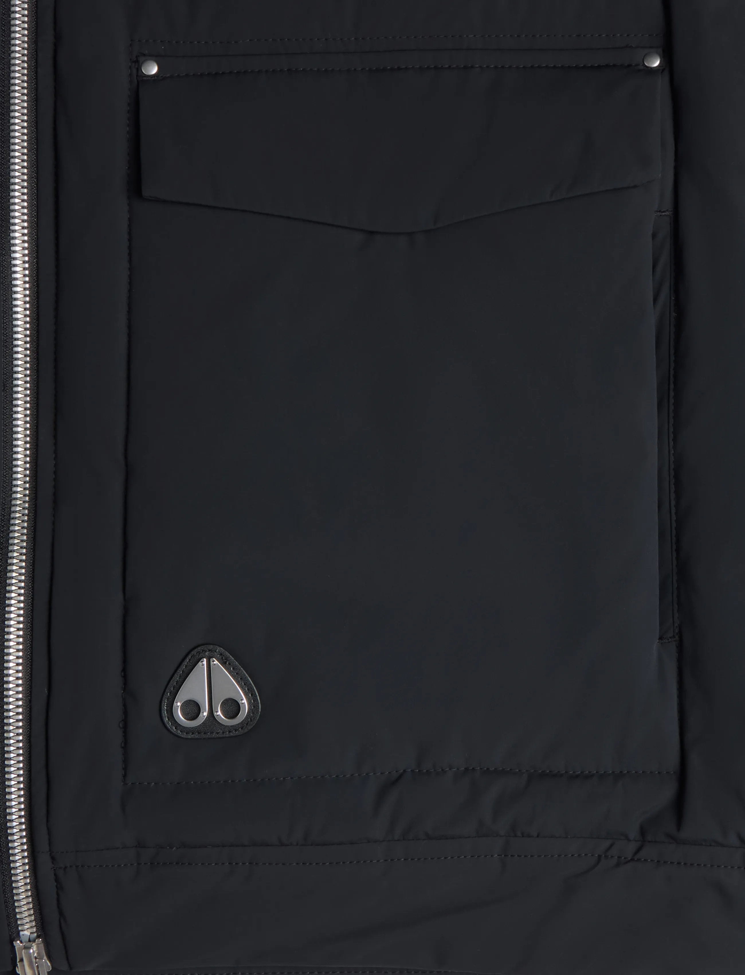 Moose Knuckles - BRIXTON VEST - rõivad - black - 3