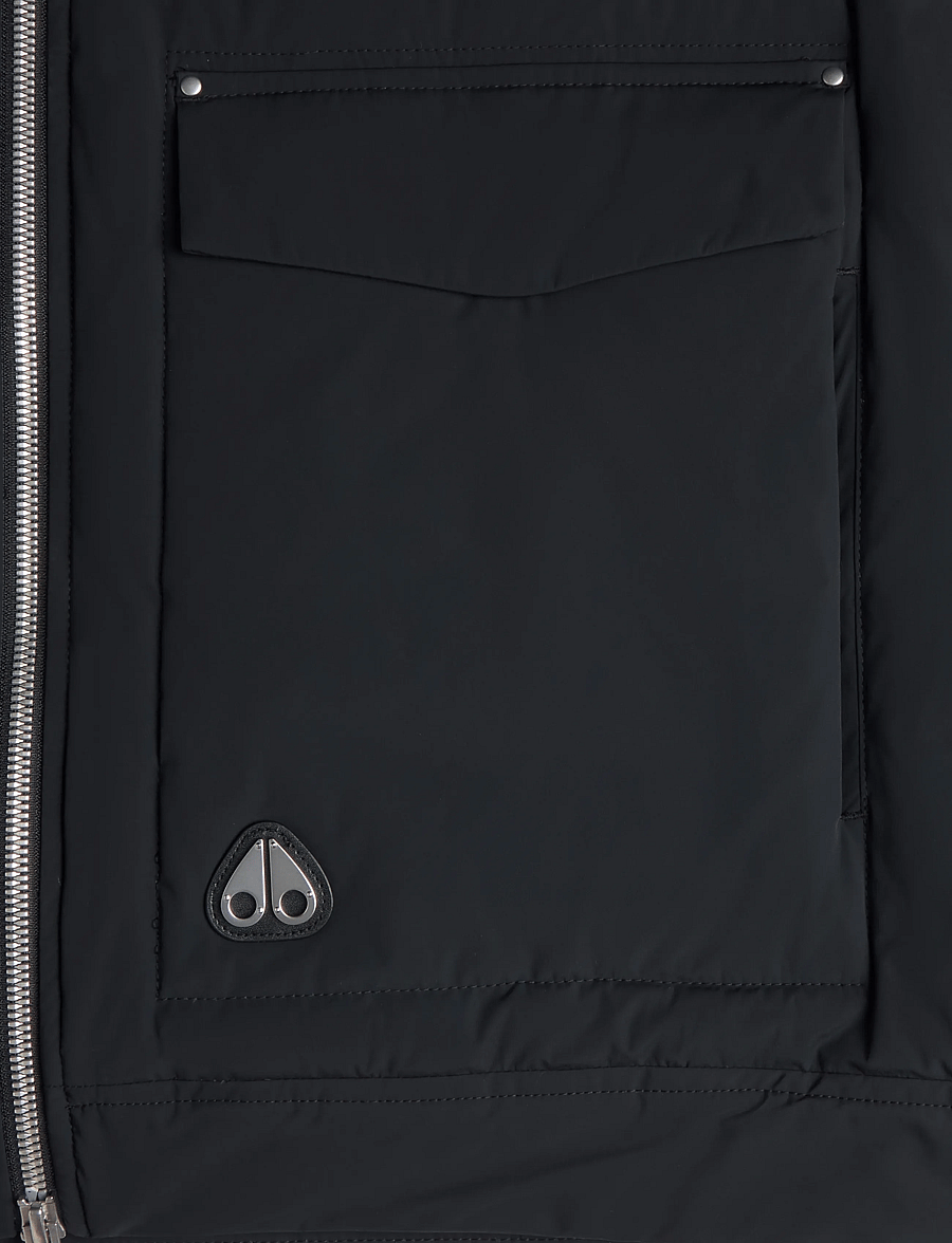 Moose Knuckles - BRIXTON VEST - rõivad - black - 3