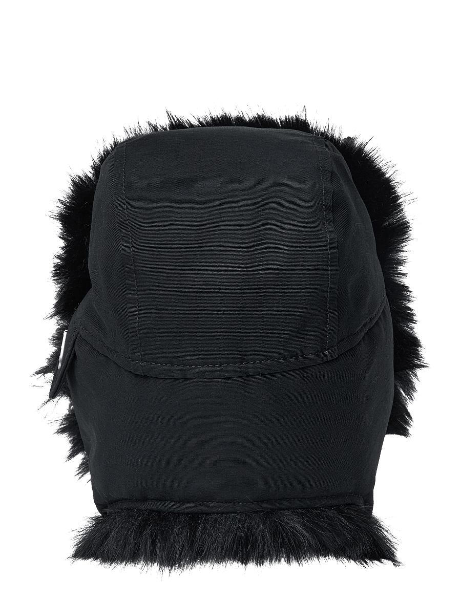 Moose Knuckles - ORIGINAL TRAPPER HAT - hats - black w/blk ff - 1