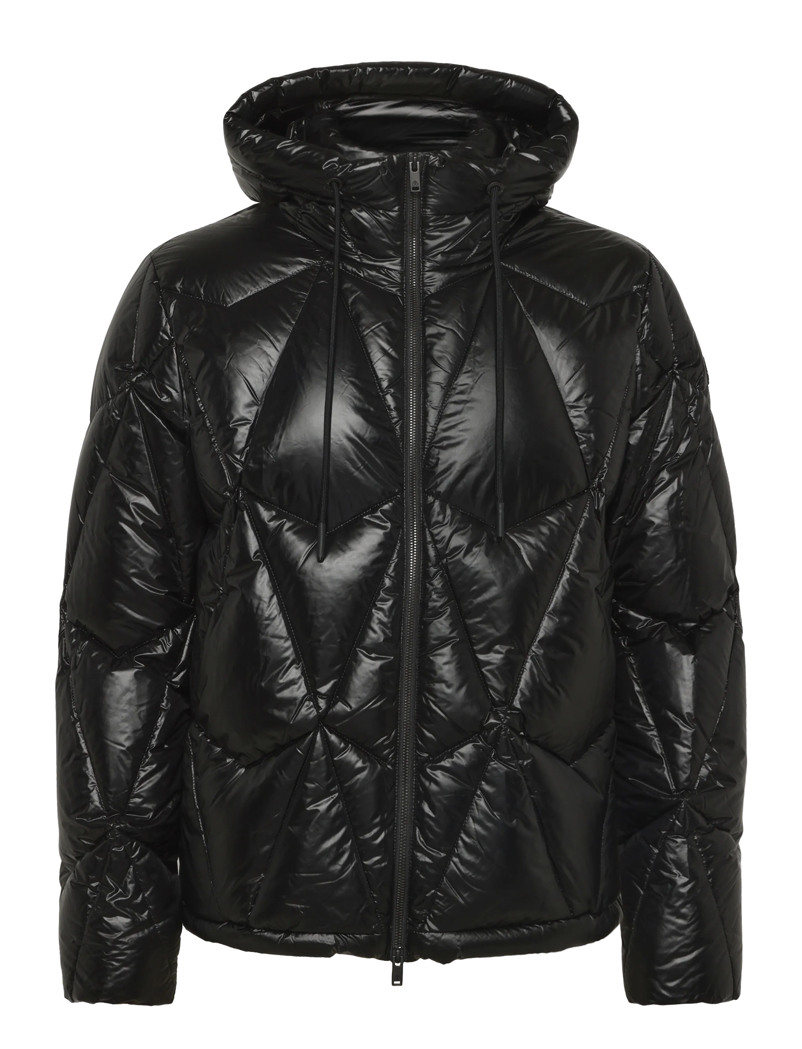 Moose Knuckles ICEBERG QUILT DOWN PUFFER - Drabužiai - BLACK / black