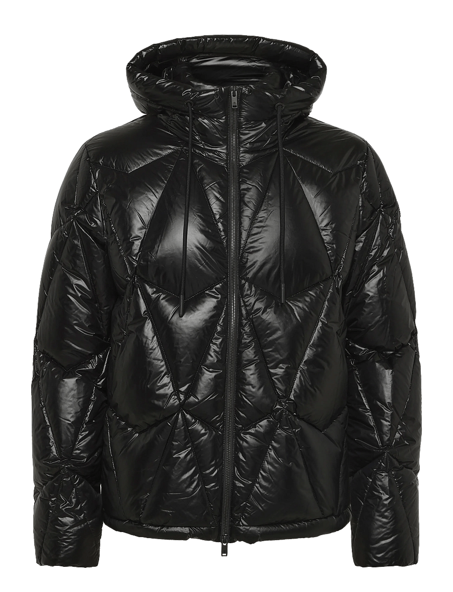 Moose Knuckles - ICEBERG QUILT DOWN PUFFER - fall jackets - black - 0