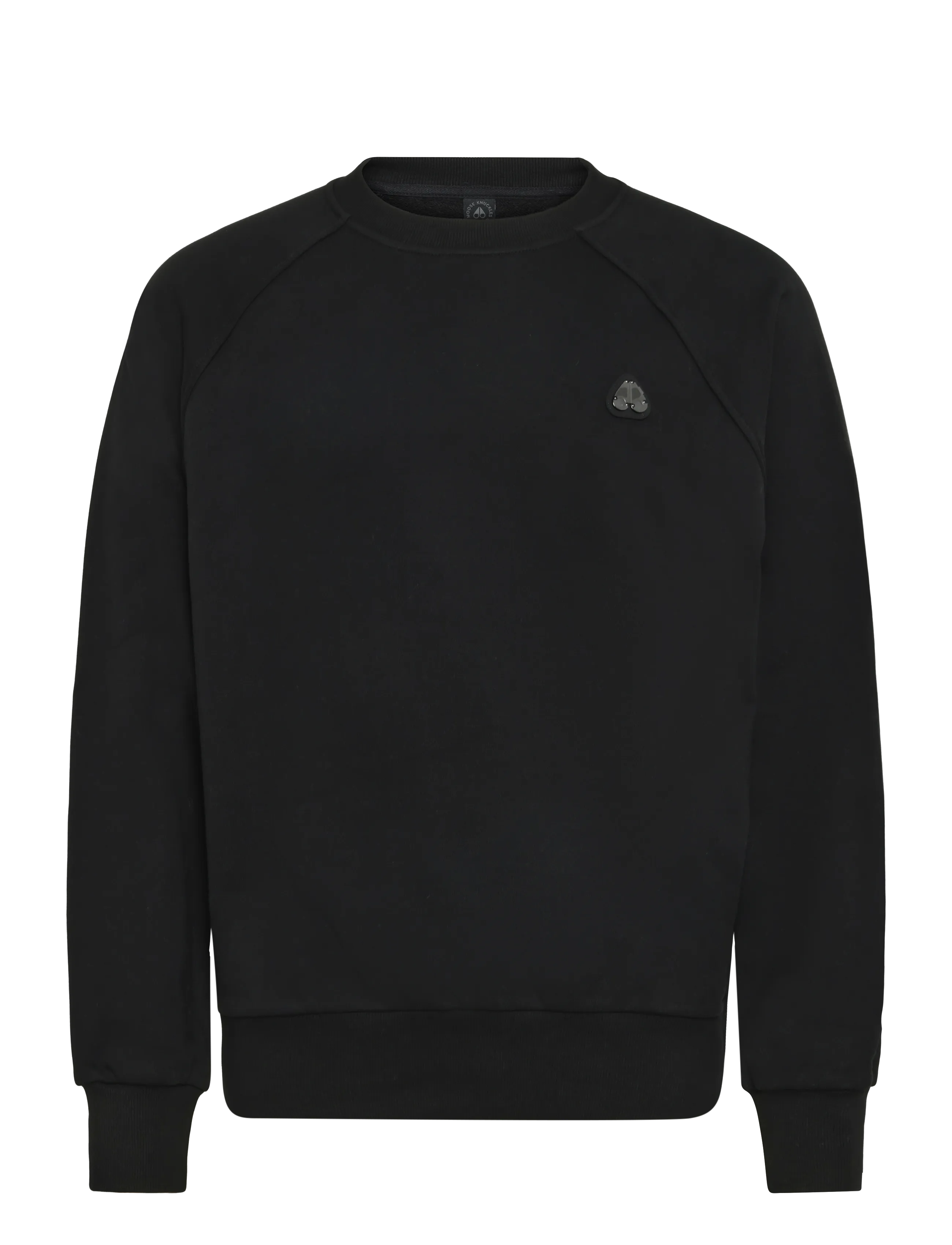 Moose Knuckles YUL CREWNECK - Drabužiai - BLACK / black