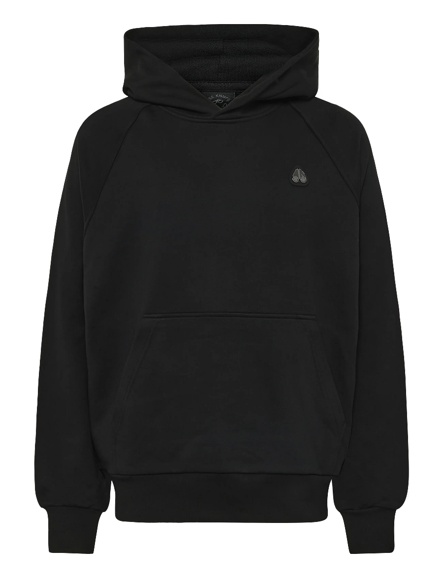 Moose Knuckles - YUL PULLOVER HOODIE - hættetrøjer - black - 0