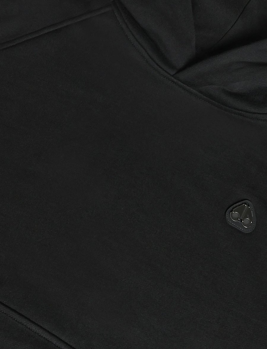 Moose Knuckles - YUL PULLOVER HOODIE - hættetrøjer - black - 2
