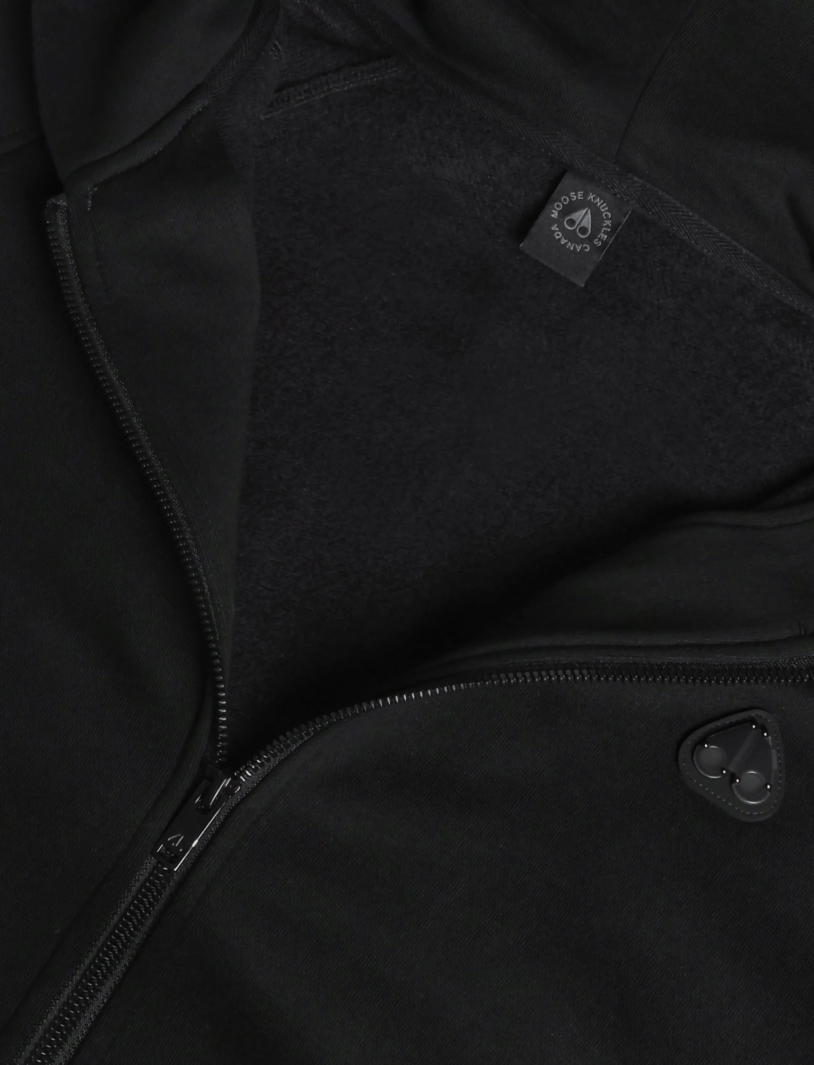 Moose Knuckles - YUL ZIP UP HOODIE - black - 2
