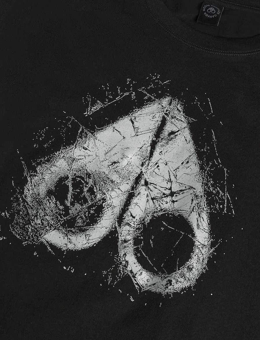 Moose Knuckles - ICEBREAK LOGO T-SHIRT - short-sleeved t-shirts - black - 2