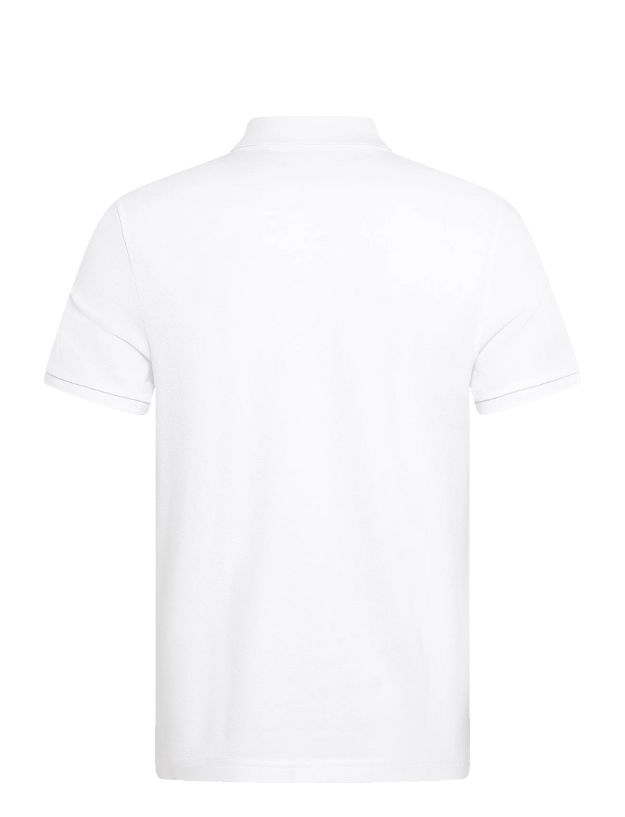 Moose Knuckles - EVERETT POLO - short-sleeved polos - white - 1