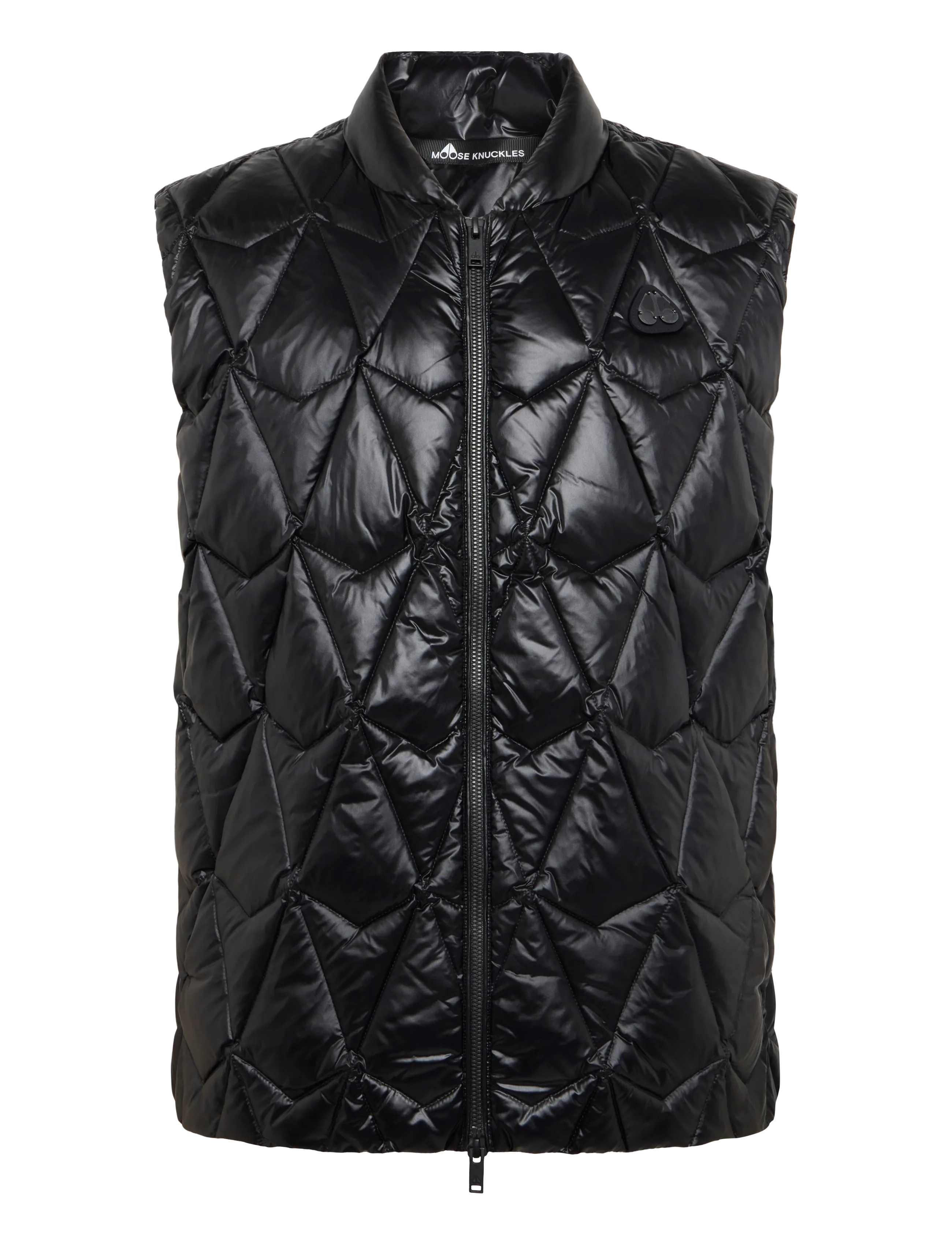Moose Knuckles ICEBERG QUILT VEST - Üleriided - BLACK / black