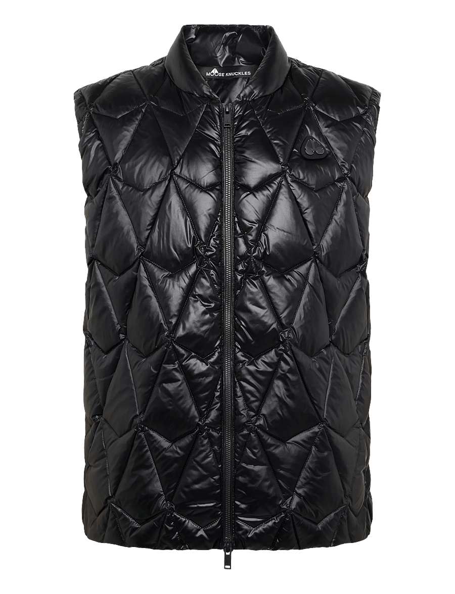 Moose Knuckles - ICEBERG QUILT VEST - rõivad - black - 0