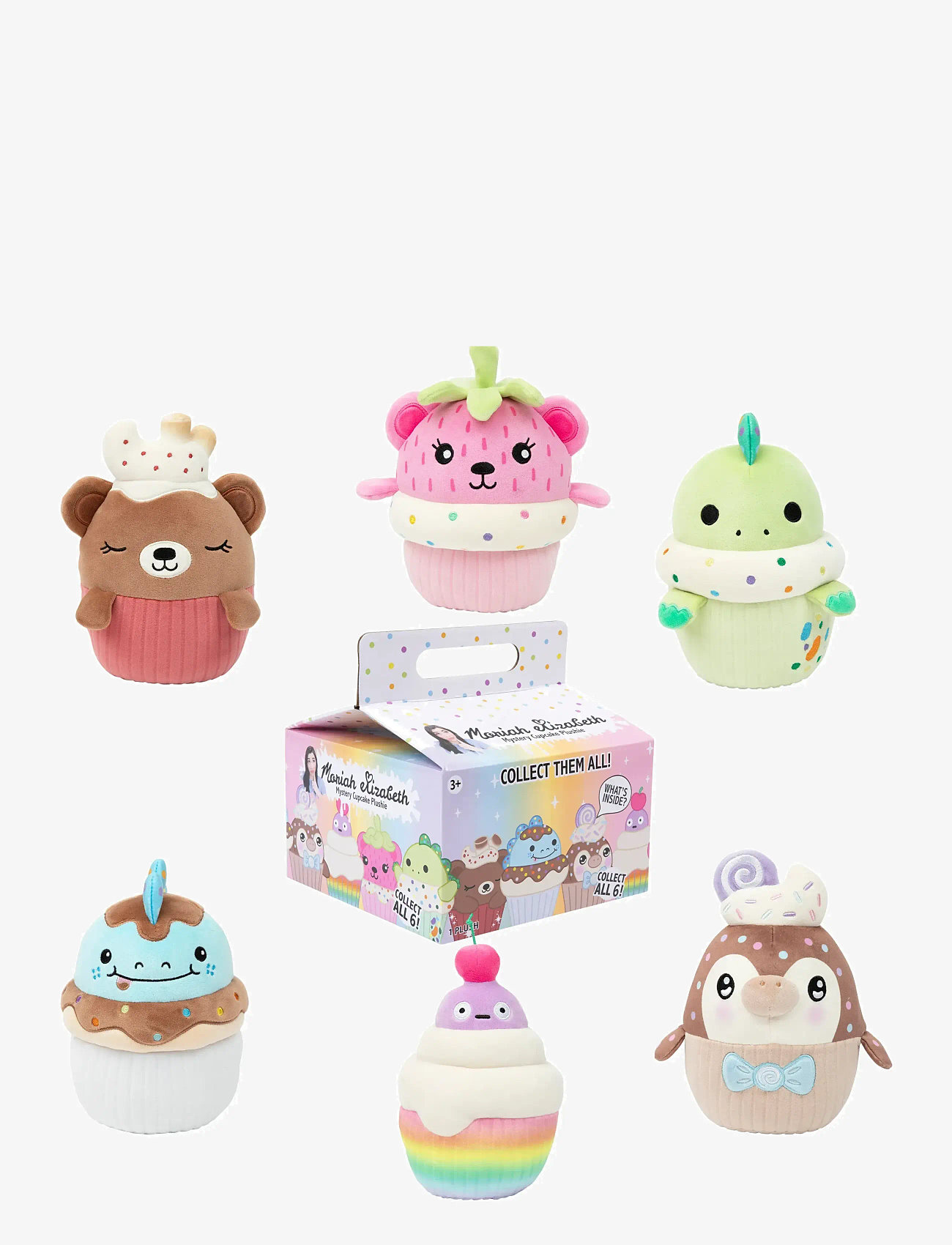 Moriah Elizabeth - Moriah Elisabeth 20 cm Cupcake Mystery Plush Asst. - tøjdyr - muti - 2