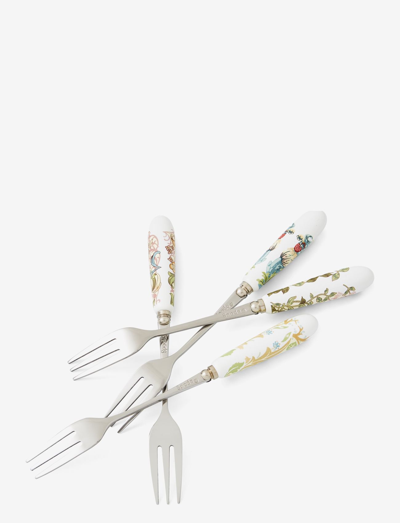 Morris & Co - William & Morris  Pastry Forks - forks - multi - 4