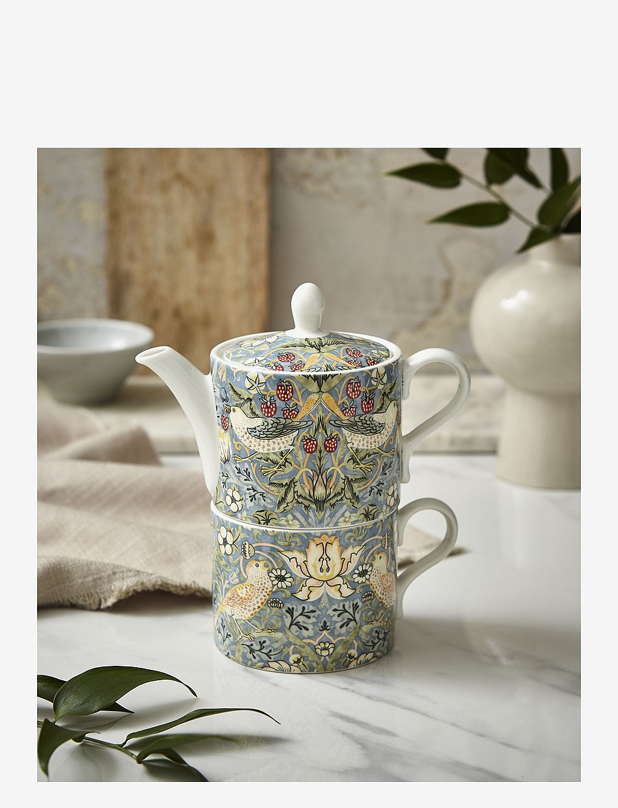 Morris & Co - Tea for One - Strawberry Thief - teetassen - multi - 3