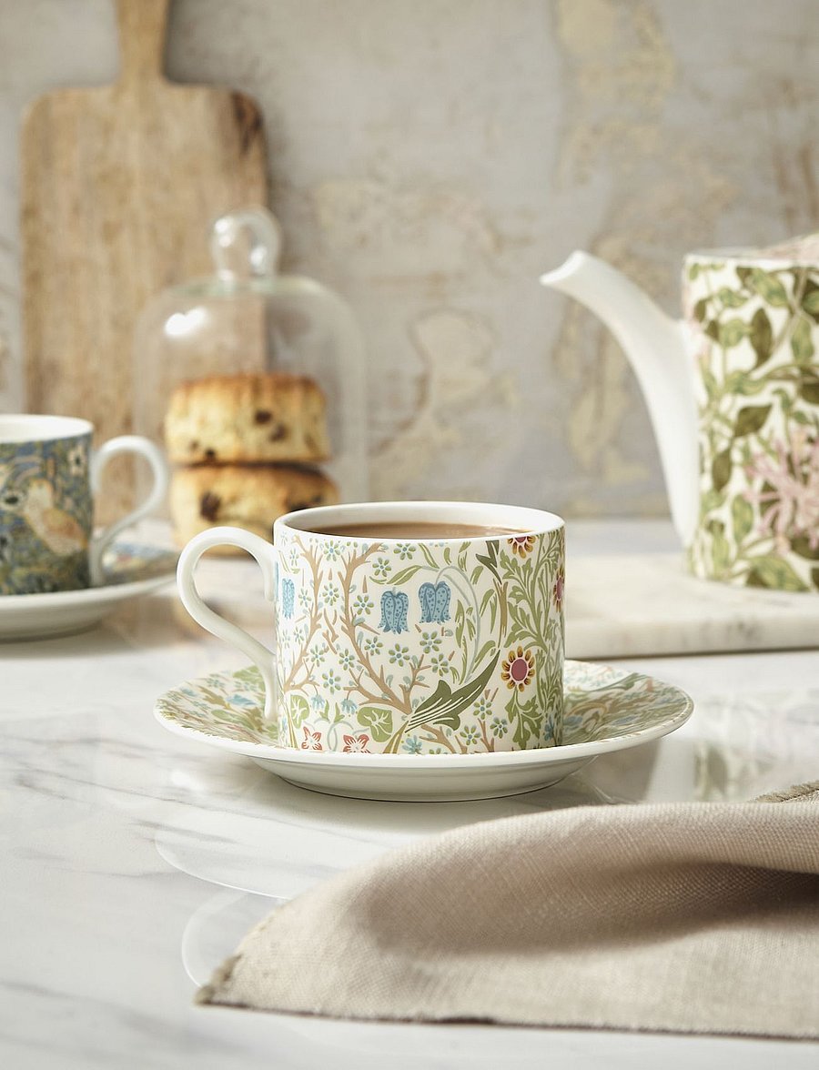 Morris & Co - William & Morris Teacup & Saucer - teetassid - multi - 3